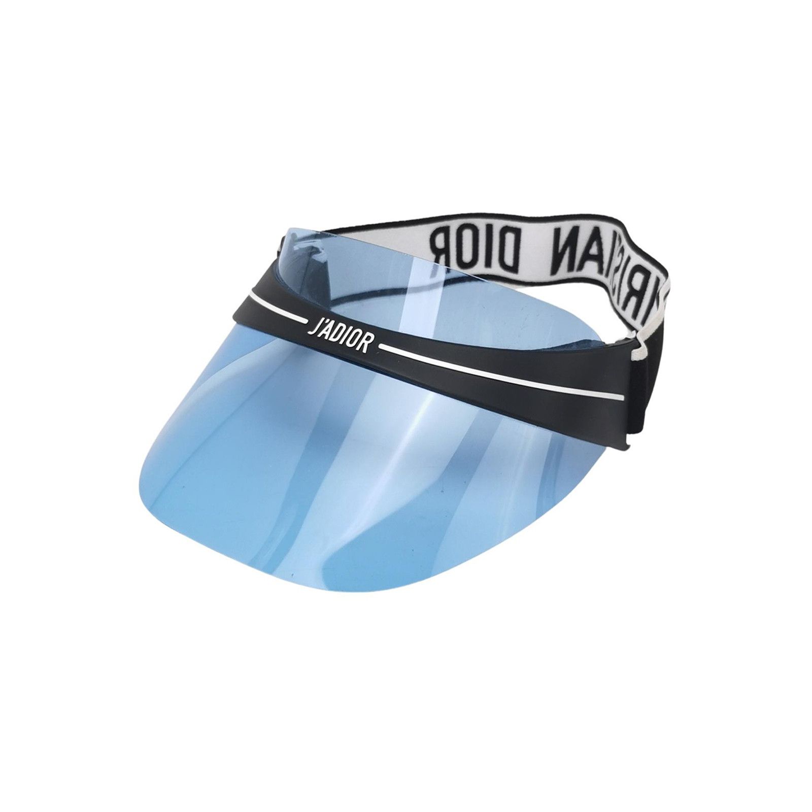 Dior J\'Adior Blue Visor Christian Dior DiorClub1 Visor White Blue J Adior Logo  main image 4