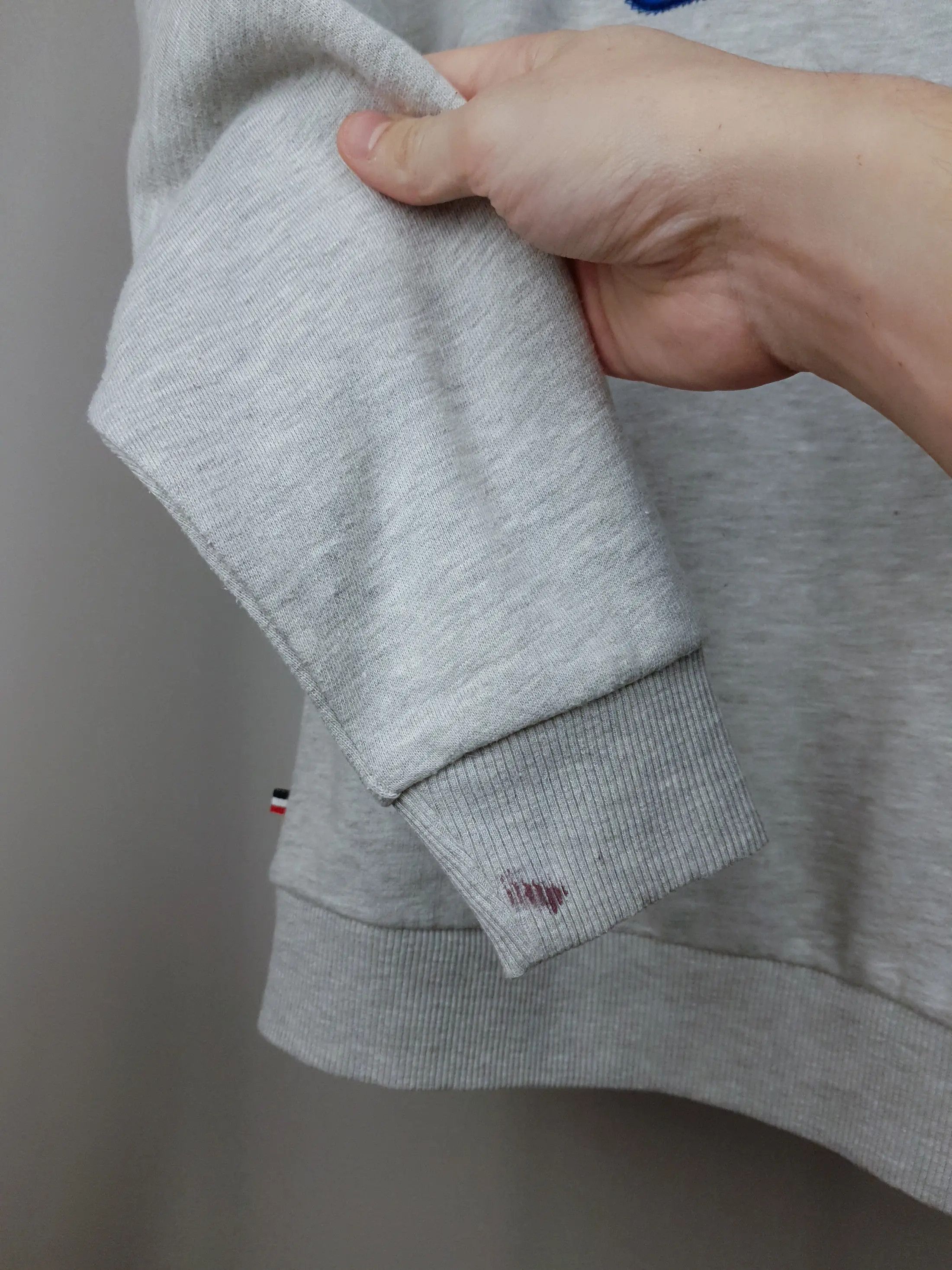 Tommy Hilfiger Tommy Hilfiger Jeans Graphite Gray Big Logo Crewneck Size US S / EU 44-46 / 1 - 8 Thumbnail