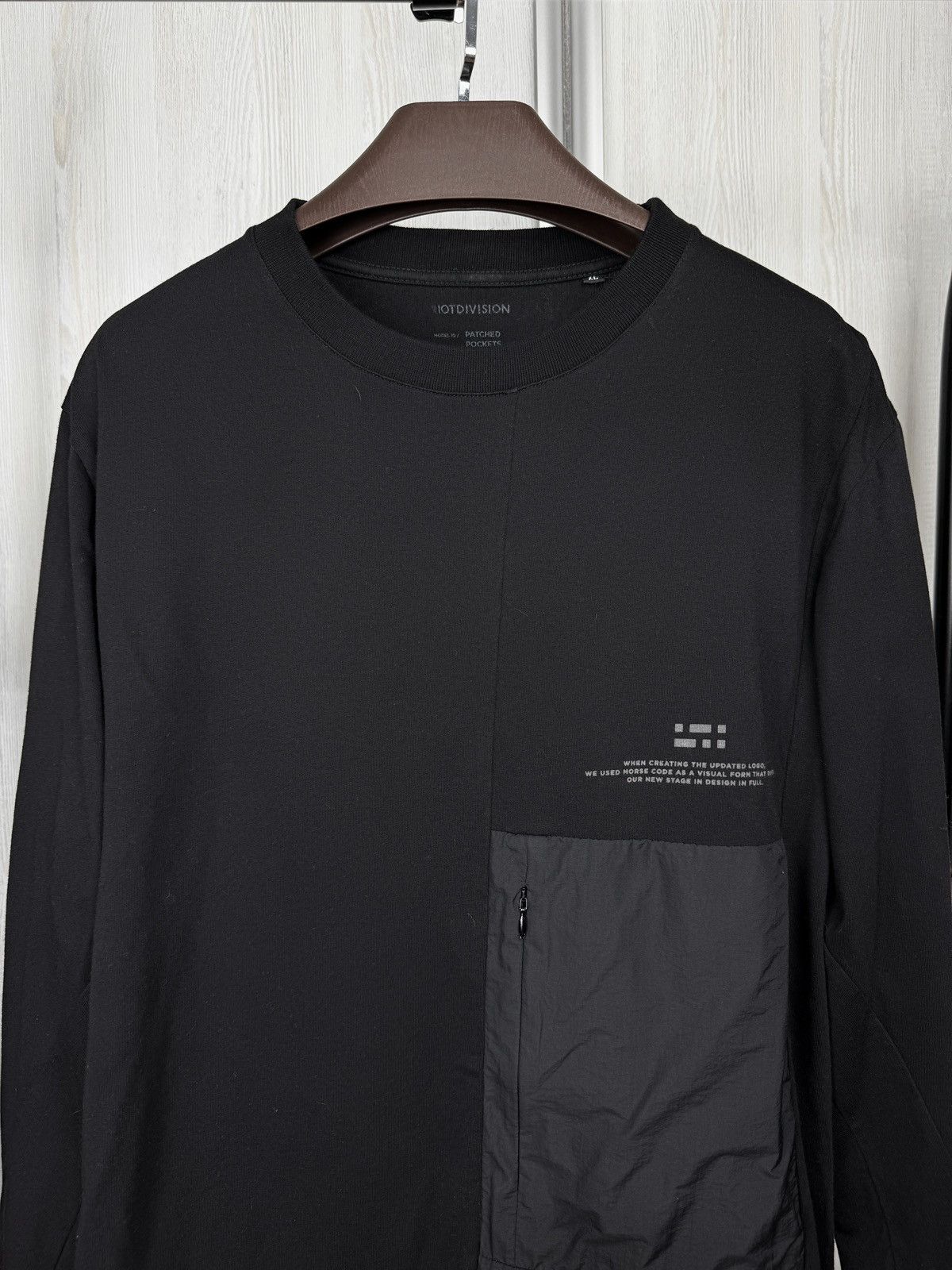 Riot Division Riot Division Vintage black patched pockets longsleeve Size US XL / EU 56 / 4 - 3 Thumbnail