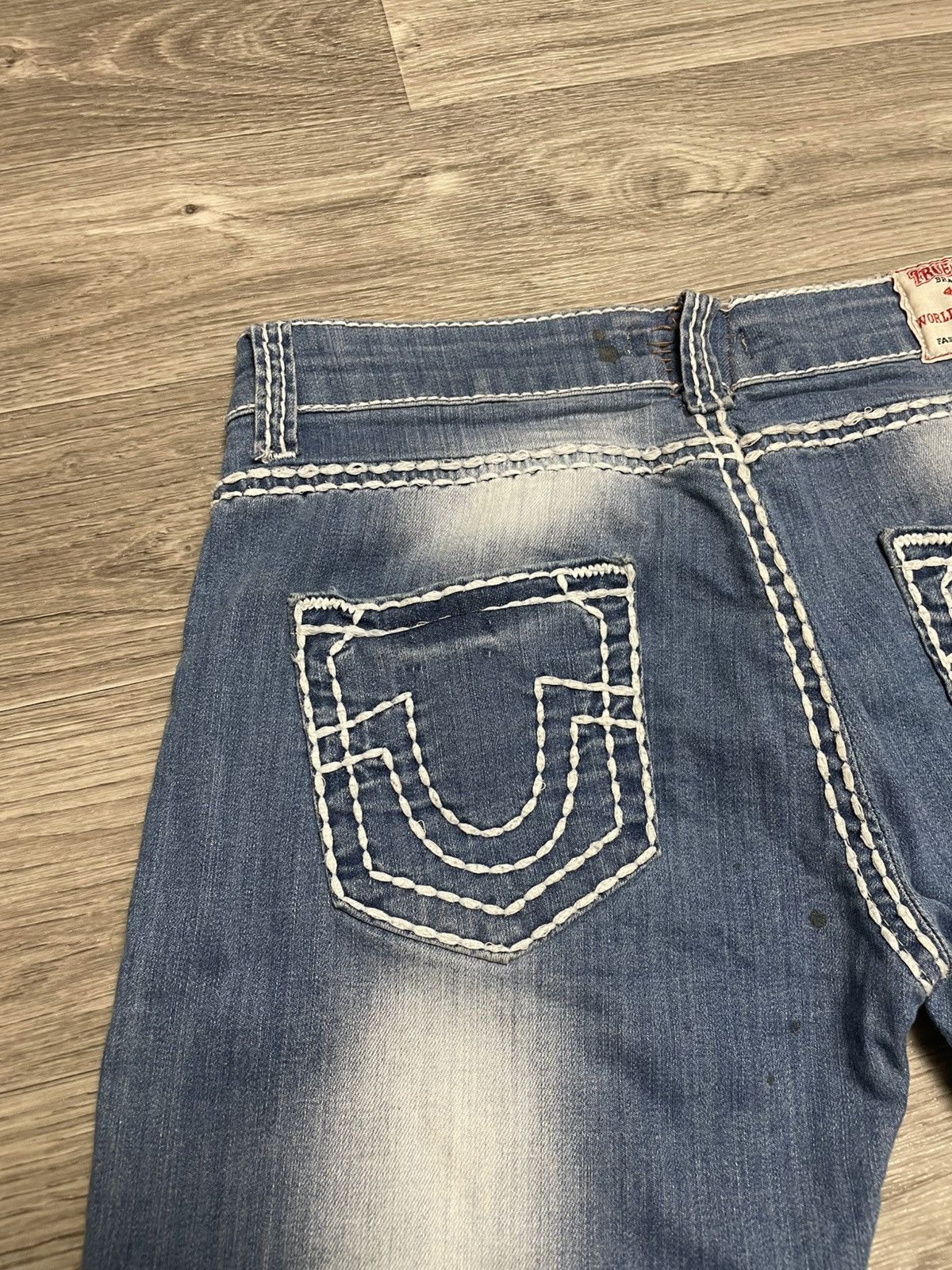 True Religion Vintage True Religion Blue Skinny Fit Jeans Y2K Size US 31 - 18 Thumbnail