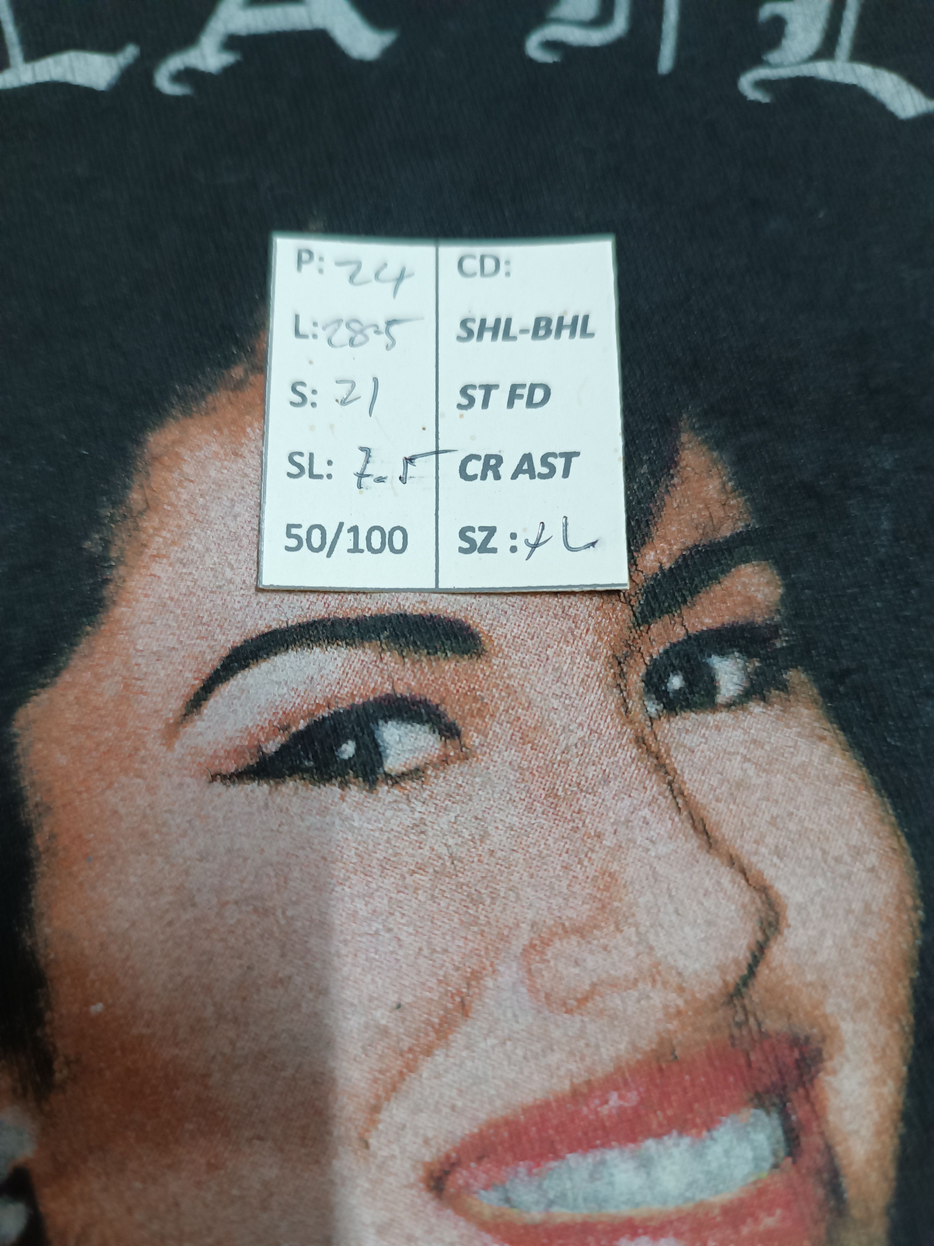 Rap Tees VINTAGE SELENA COMO LA FLOR TEE QUEEN AALIYAH BRITNEY Size US XL / EU 56 / 4 - 17 Thumbnail