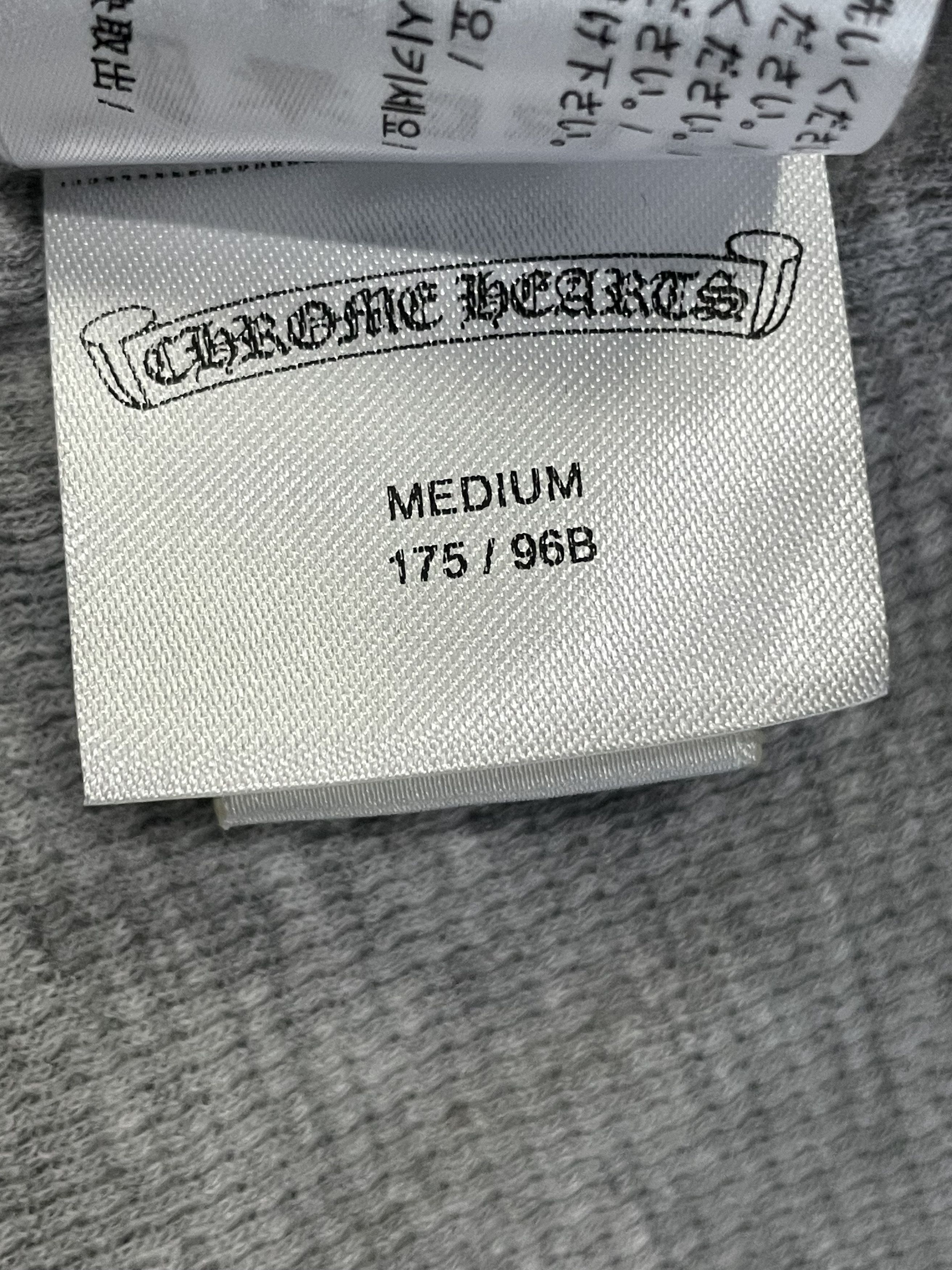 Chrome Hearts Chrome Hearts Dagger Grey Waffle Thermal Long Sleeve Shirt Size L / US 10 / IT 46 - 12 Thumbnail