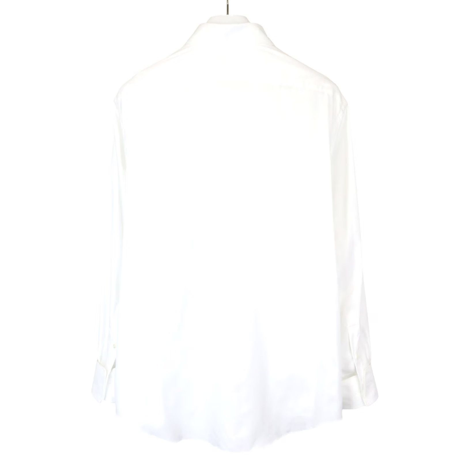 Suitsupply Suitsupply Slim Fit Formal Shirt Men's XL White Double Cuff Dress Shirt Button-Up Size 46R - 2 Thumbnail