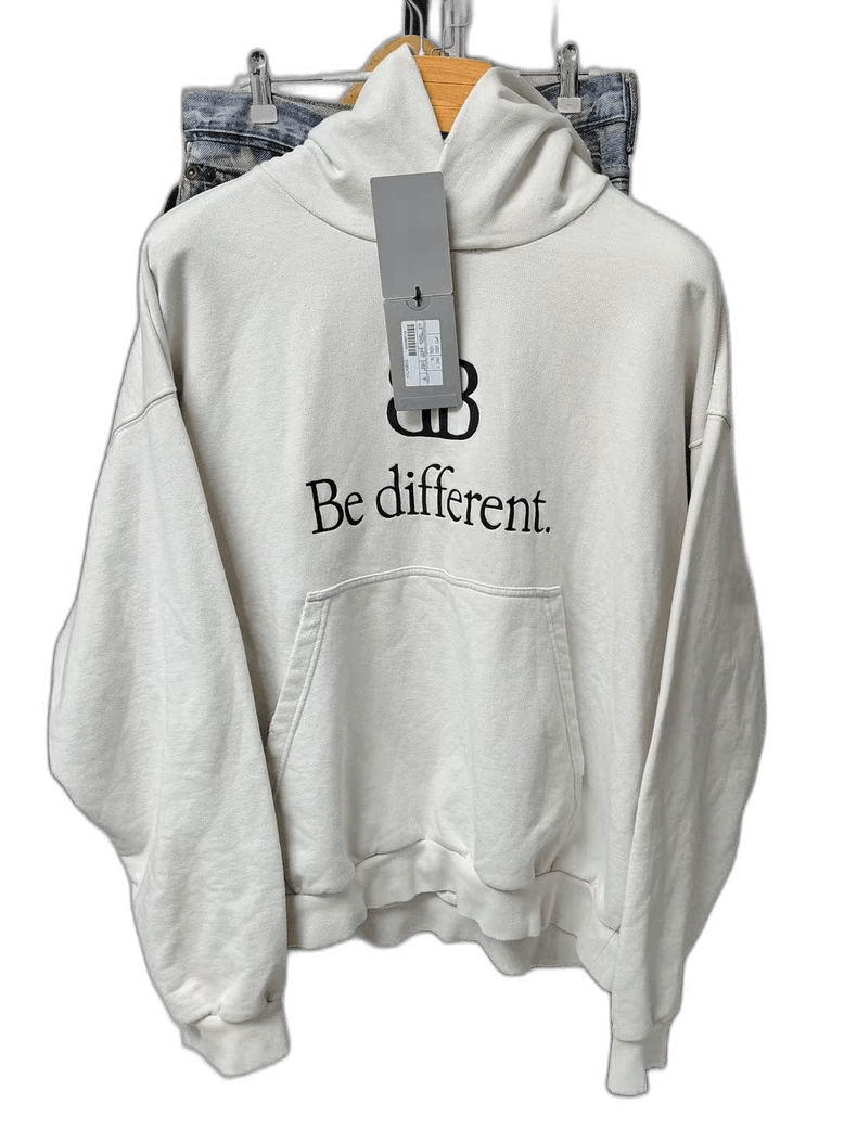 Balenciaga Balenciaga Be Different Hooded Sweatshirt Size US M / EU 48-50 / 2 - 1 Thumbnail
