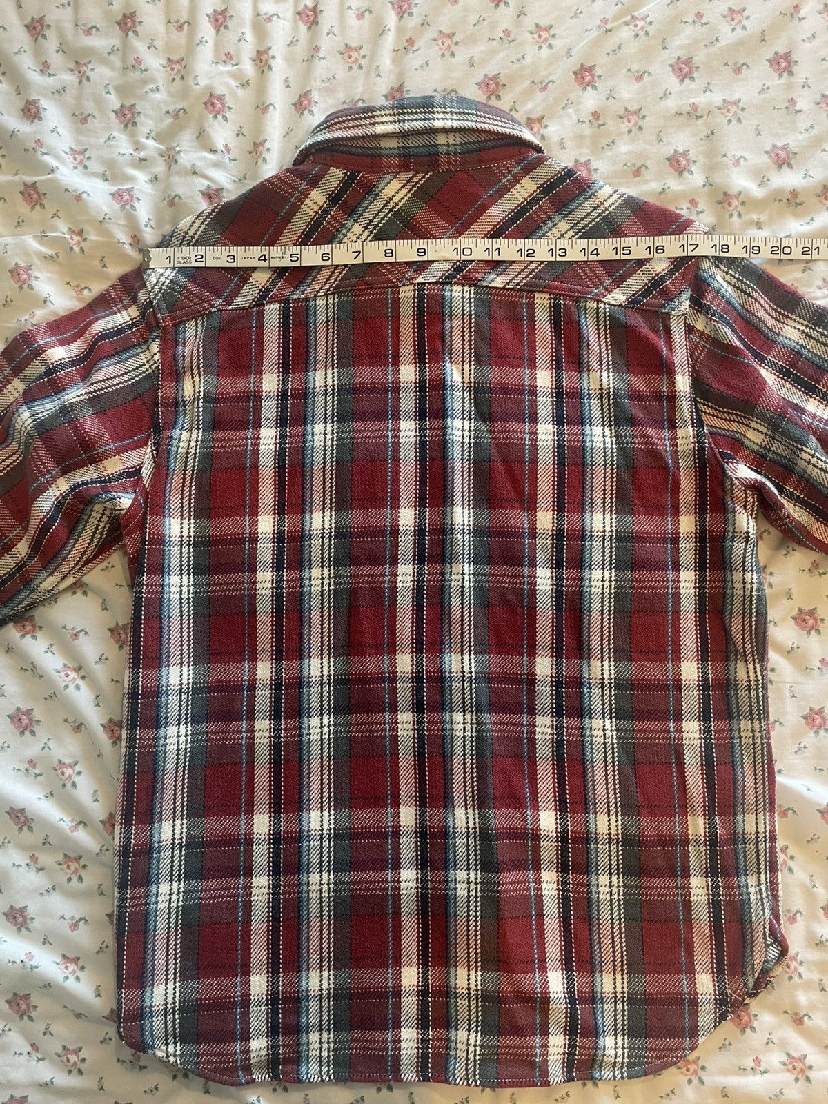 UES Japan UES Heavy Flannel Shirt - Red Size US S / EU 44-46 / 1 - 13 Thumbnail