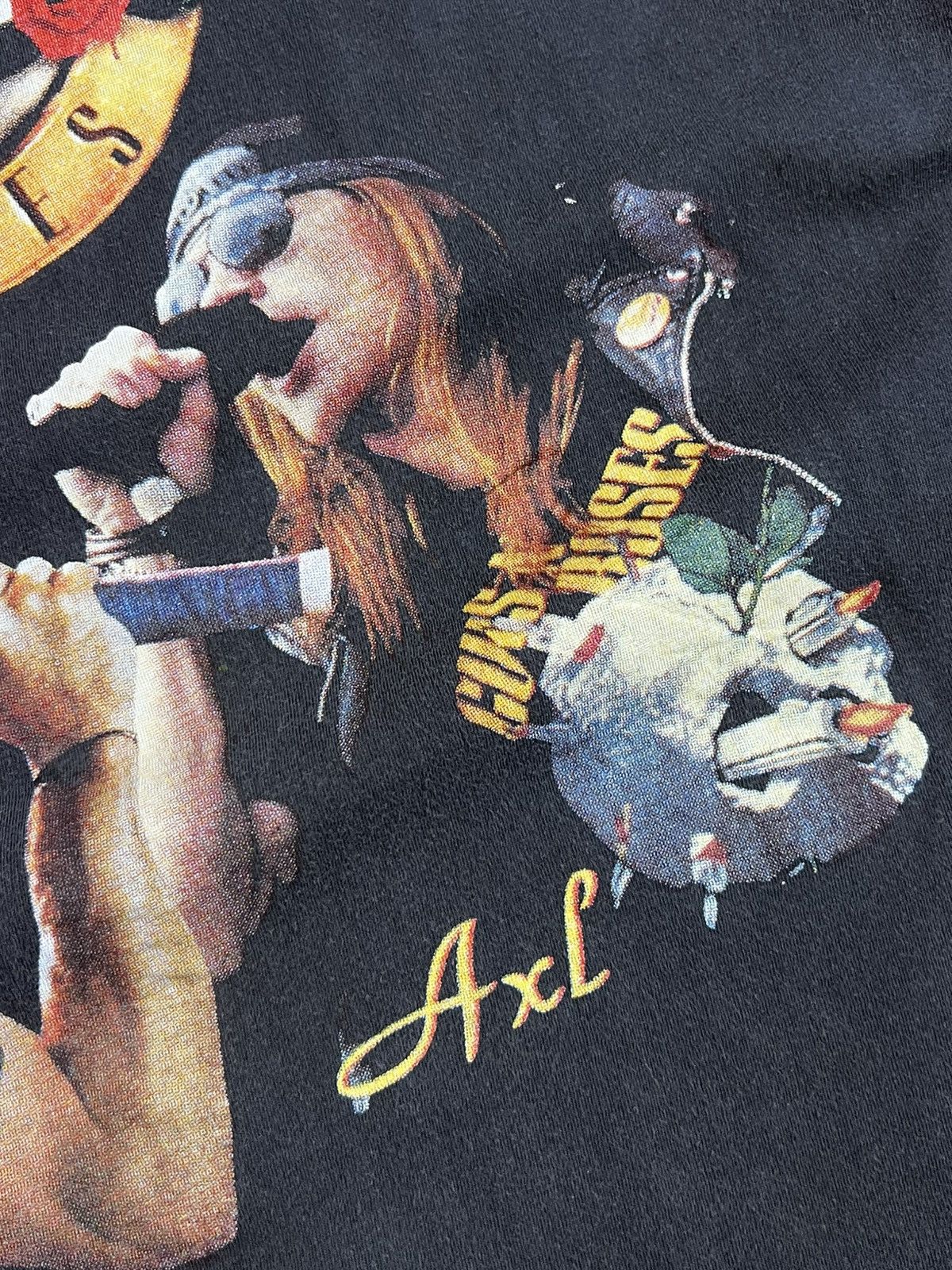 Band Tees Guns N’ Roses Vintage 90’s Axl T-shirt Size US M / EU 48-50 / 2 - 7 Thumbnail