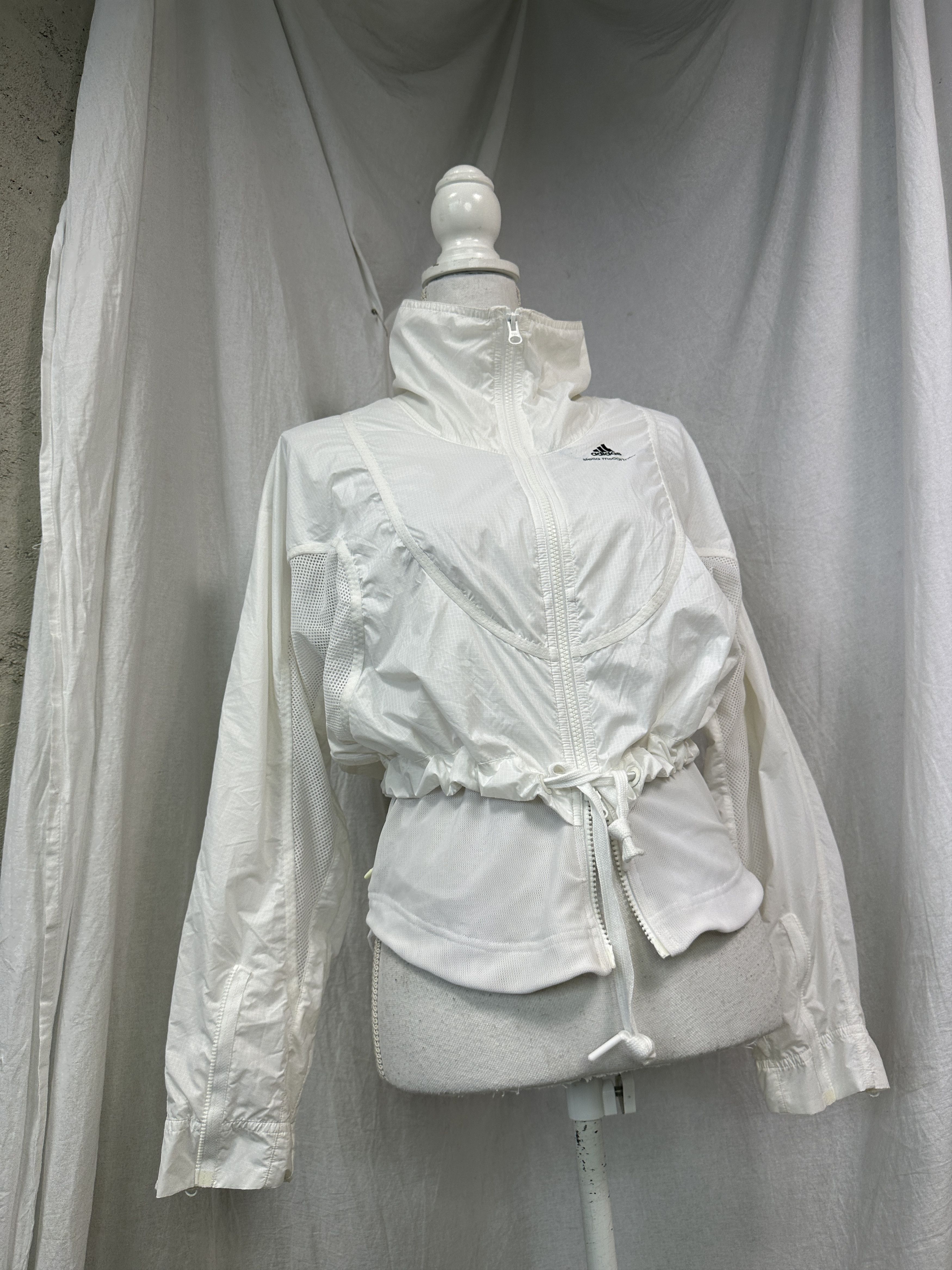 Vintage Vintage Adidas Double Zip Sporty Pilates 00s Jacket Size S / US 4 / IT 40 - 1 Thumbnail