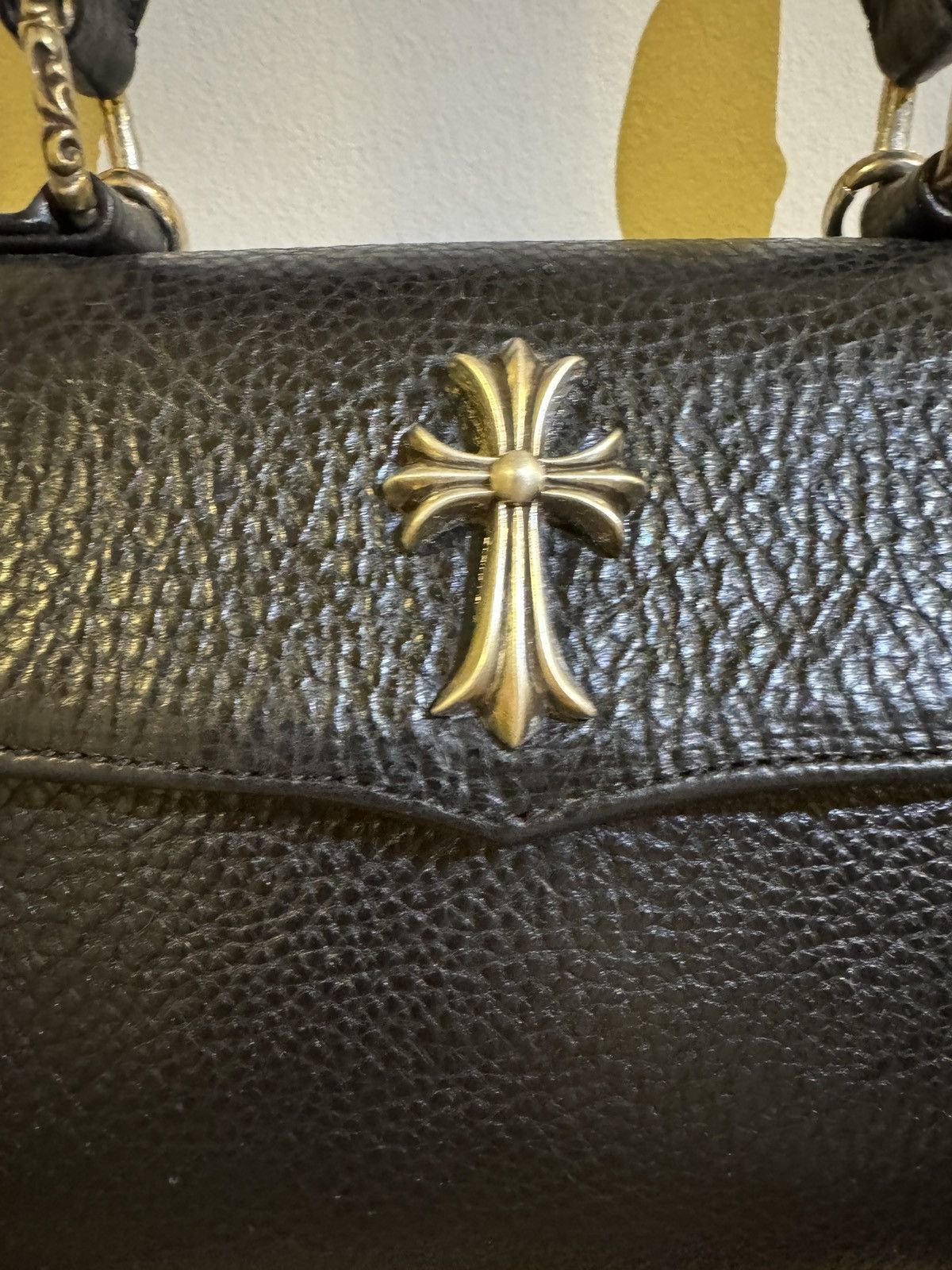 Chrome Hearts Chrome Hearts Doc Adams Cross Dagger Logo Handle Crossbody Size ONE SIZE - 5 Thumbnail