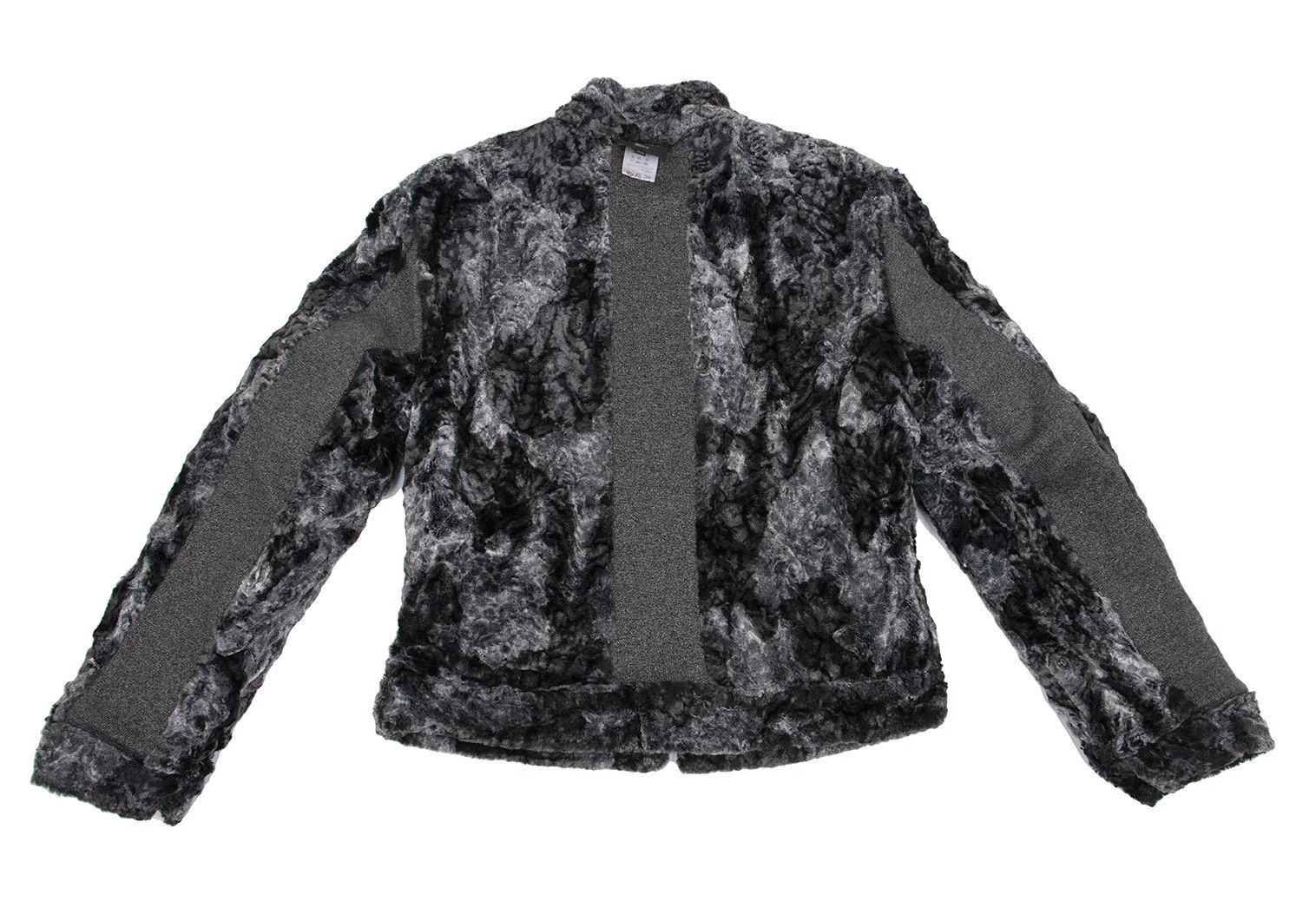 Jean Paul Gaultier Reversible Knit Blouson with Berber Lining in Gray Size US M / EU 48-50 / 2 - 11 Thumbnail