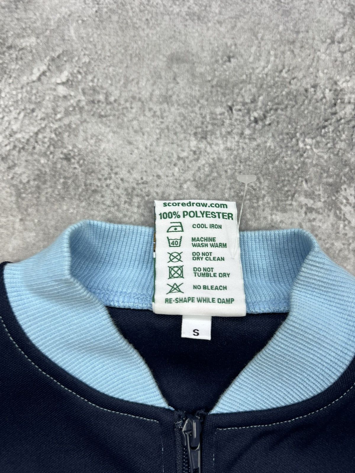 Other Score Draw Manchester City Soccer Football Zip Sweatshirt Size US S / EU 44-46 / 1 - 3 Thumbnail