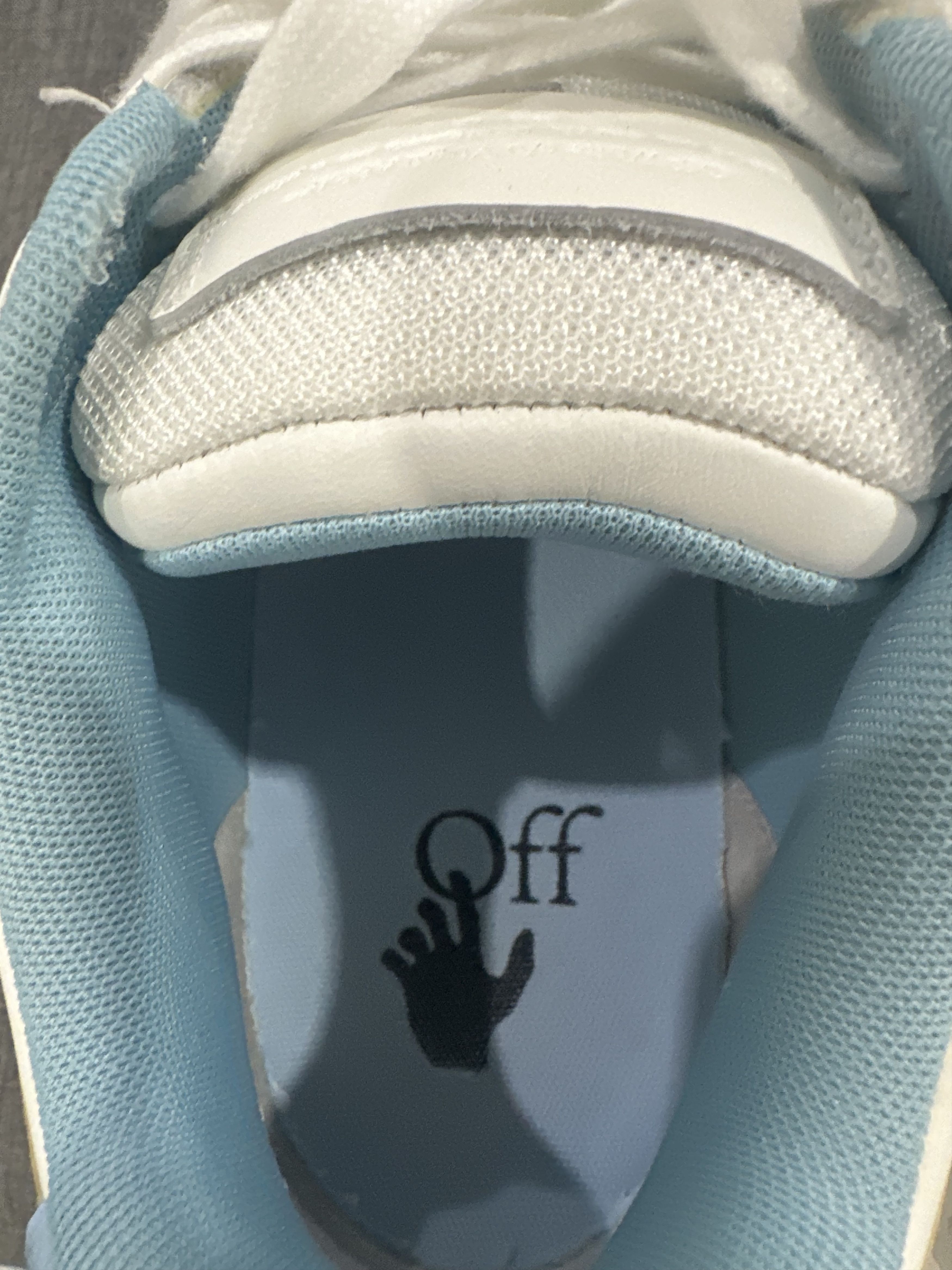 Off-White Off White Out Of Office White Iridescent Sneakers Size US 12 / EU 45 - 10 Thumbnail