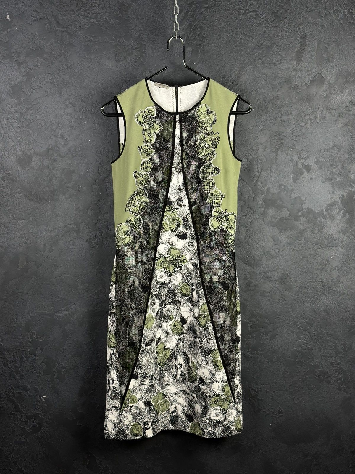 Bottega Veneta Bottega Veneta Luxury Sleeveless Silk Mini Dress Size XS / US 0-2 / IT 36-38 - 4 Thumbnail
