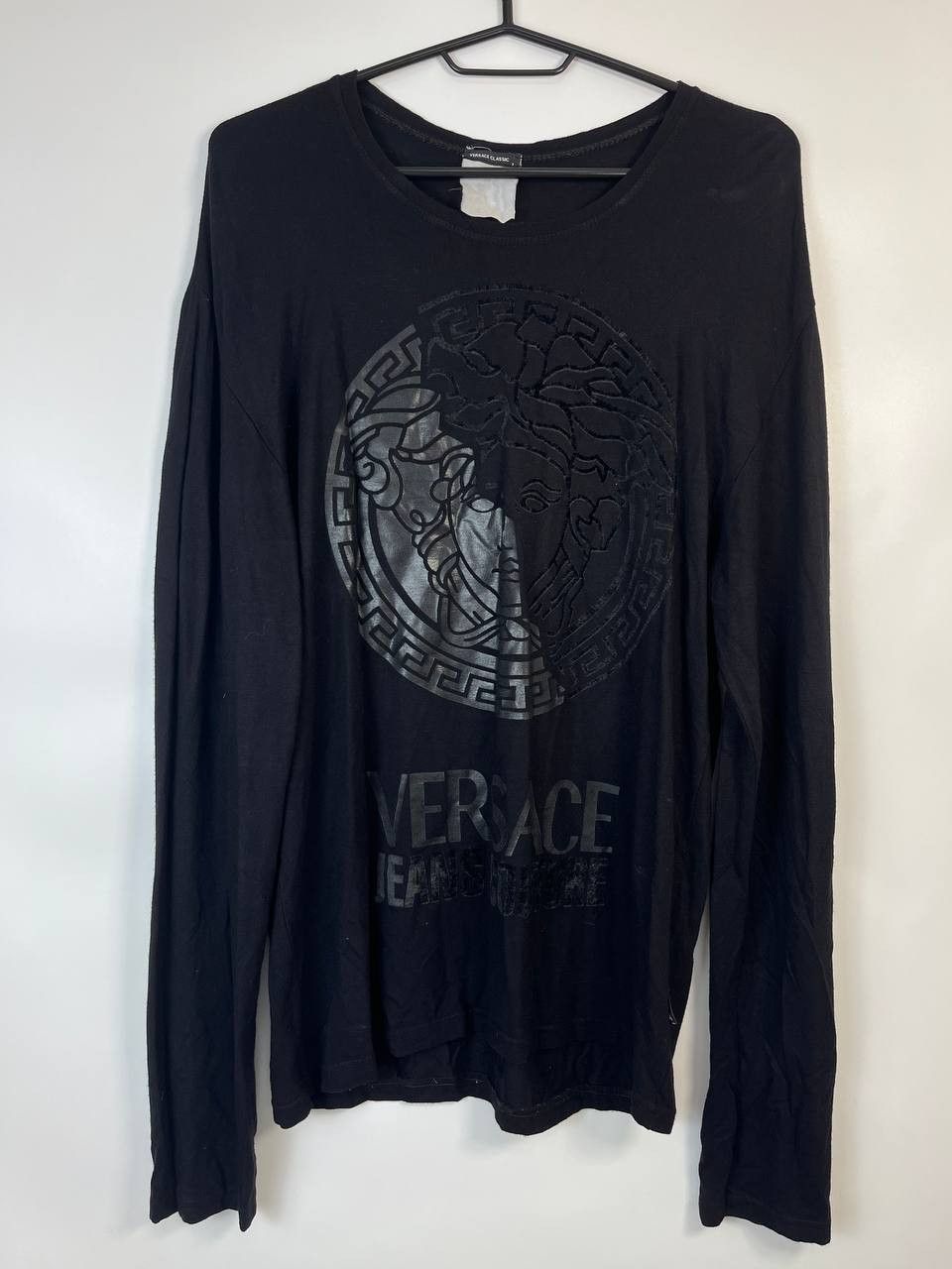 Versace VERSACE CLASSIC LONG SLEEVE T-SHIRT MEDUSA LOGO BLACK SIZE S Size US S / EU 44-46 / 1 - 1 Thumbnail