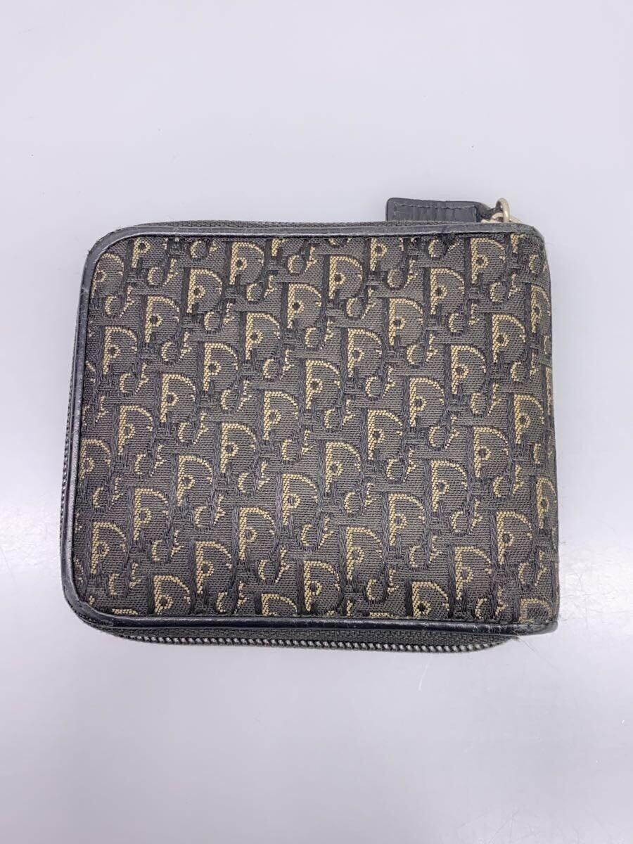 Dior Dior Monogram Bi-Fold Wallet Black Size ONE SIZE - 2 Thumbnail