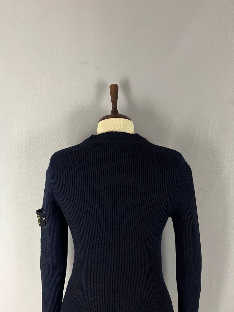 Stone Island Stone Island Sweater Navy Wool Size US L / EU 52-54 / 3 - 9 Thumbnail