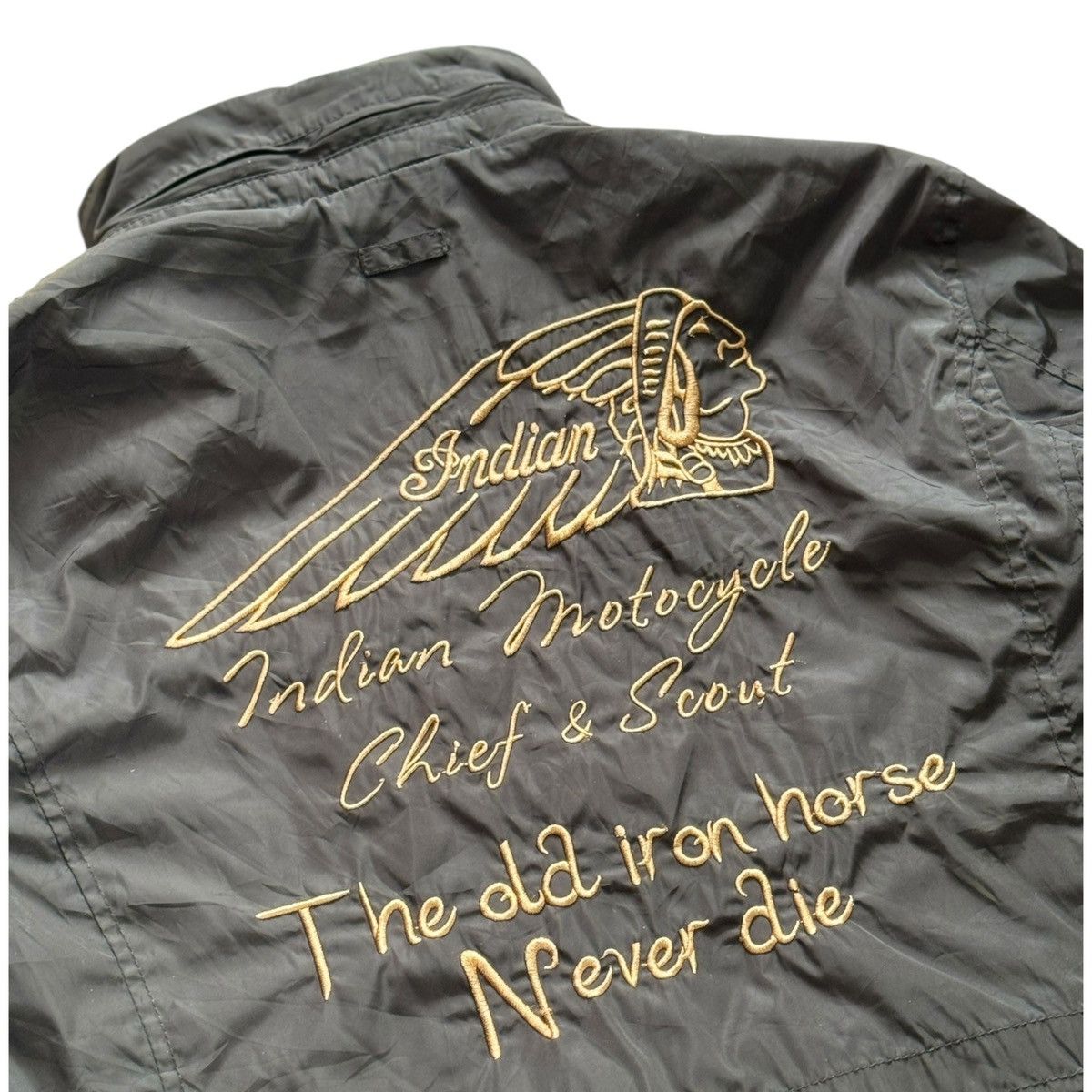 Indian Motorcycle Vintage Indian Motorcycle Bomber Bikers Jacket Size US L / EU 52-54 / 3 - 7 Thumbnail