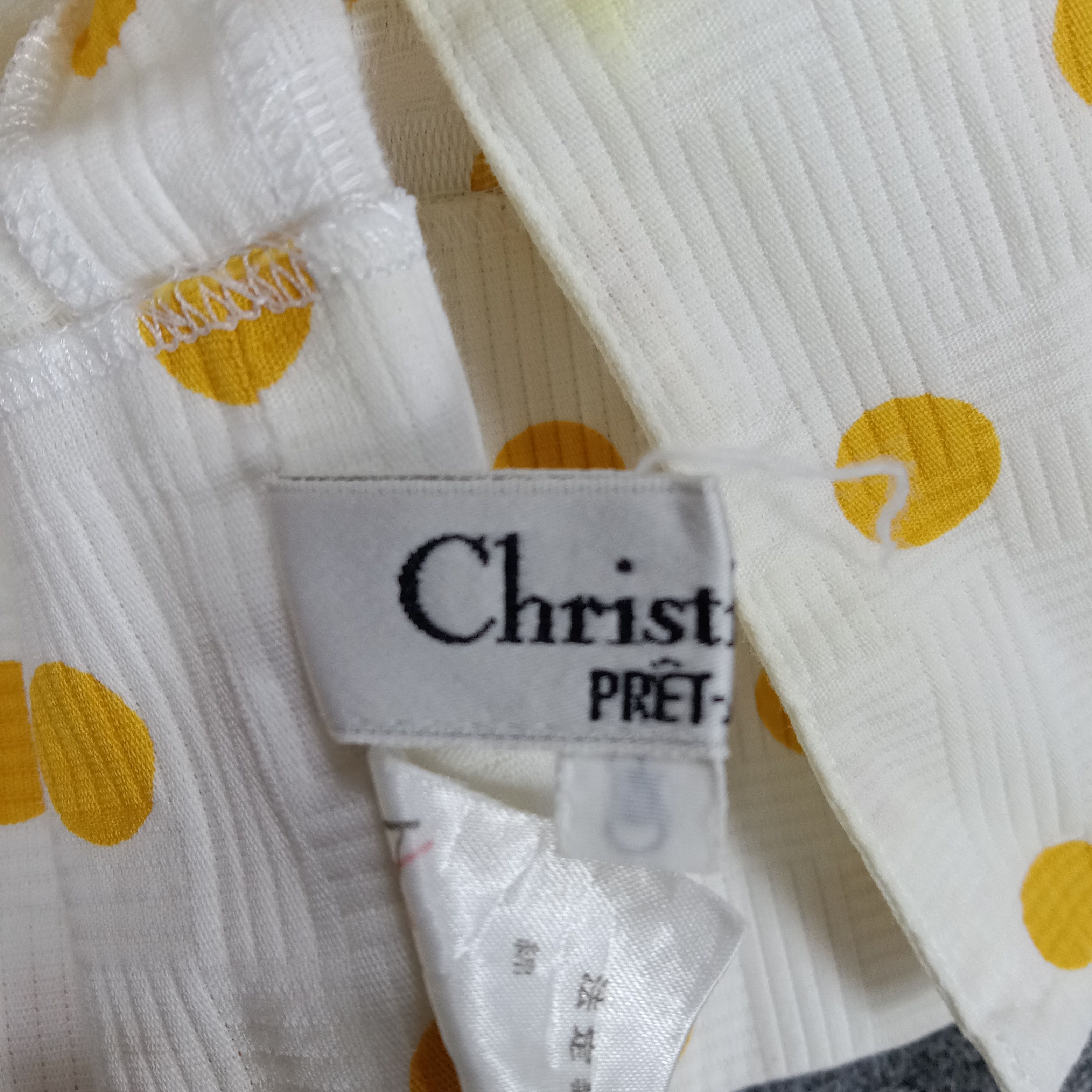 Christian Dior Monsieur × Vintage Christian Dior Italian Brand Shirt Button Up Size S / US 4 / IT 40 - 4 Thumbnail