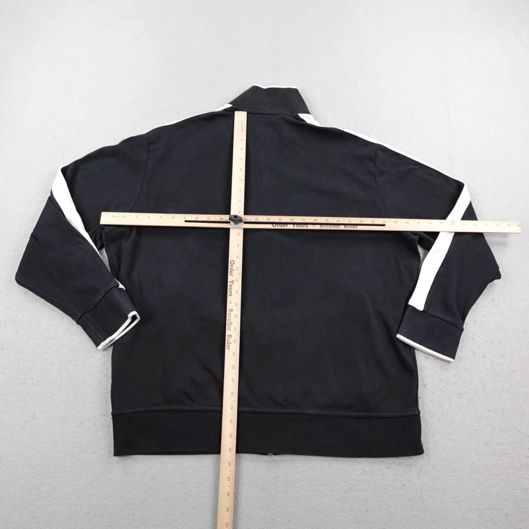 Polo Ralph Lauren Polo Ralph Lauren Jacket Mens 2XL Black White Track Coat Full Zip Red Pony Logo Size US XXL / EU 58 / 5 - 6 Thumbnail