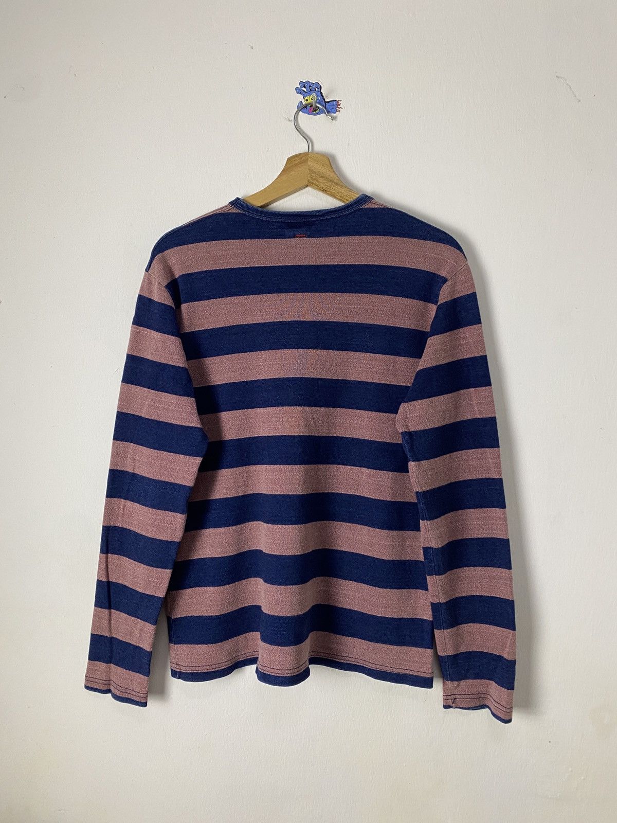 Japanese Brand × Seditionaries Vintage RNA Seditionaries Japan Stripe Tee Size US M / EU 48-50 / 2 - 5 Thumbnail