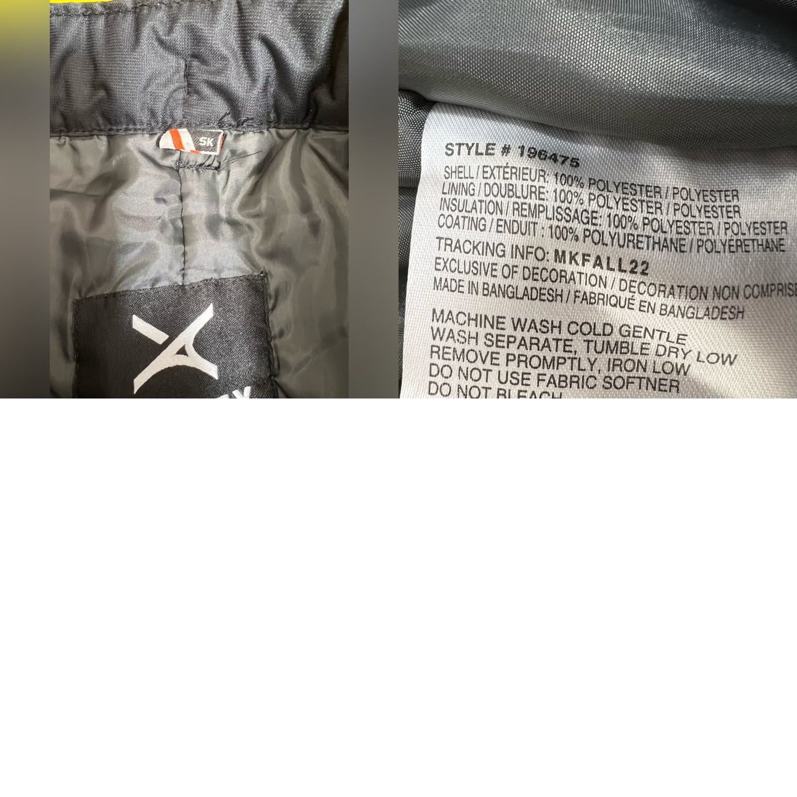 Vintage Arctix Pants Snow Men Black 196475-00 Medium 32-34W 34L Regular Style Snow Pants Mens Size US 31 - 8 Thumbnail