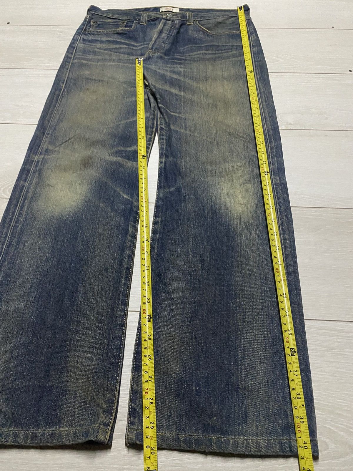 Levi's Vintage Levis 501 Mud Wash Distressed Baggy Jeans Size US 34 / EU 50 - 16 Thumbnail
