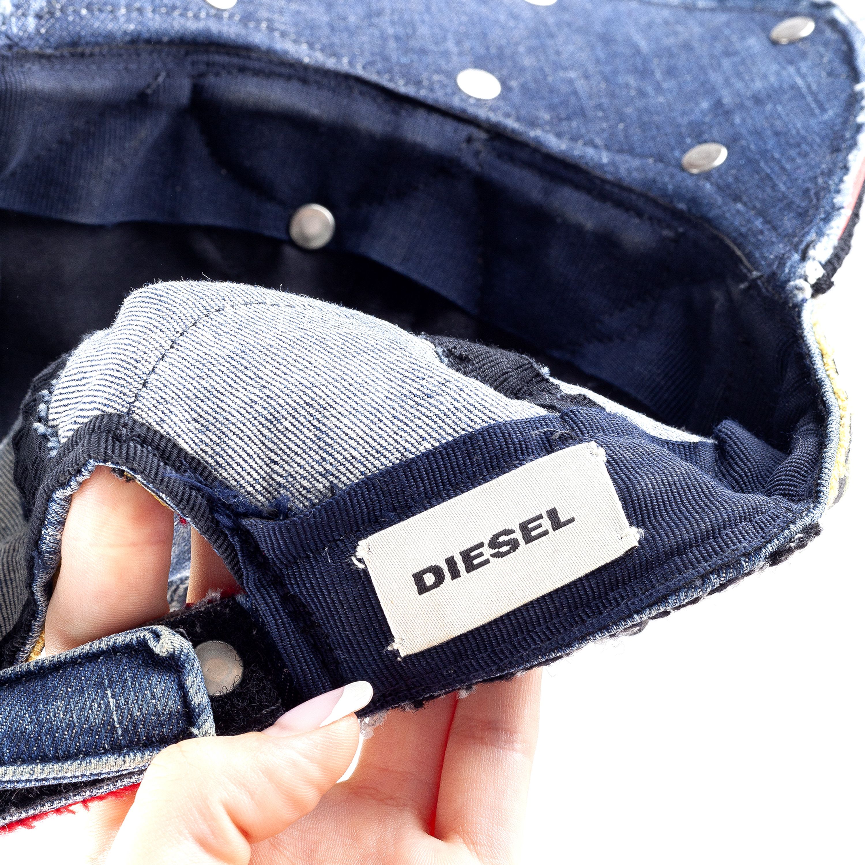 Diesel × Diesel Black Gold DIESEL TRIBUTE x Nicola Formichetti Patches Denim Snapback Size ONE SIZE - 11 Thumbnail