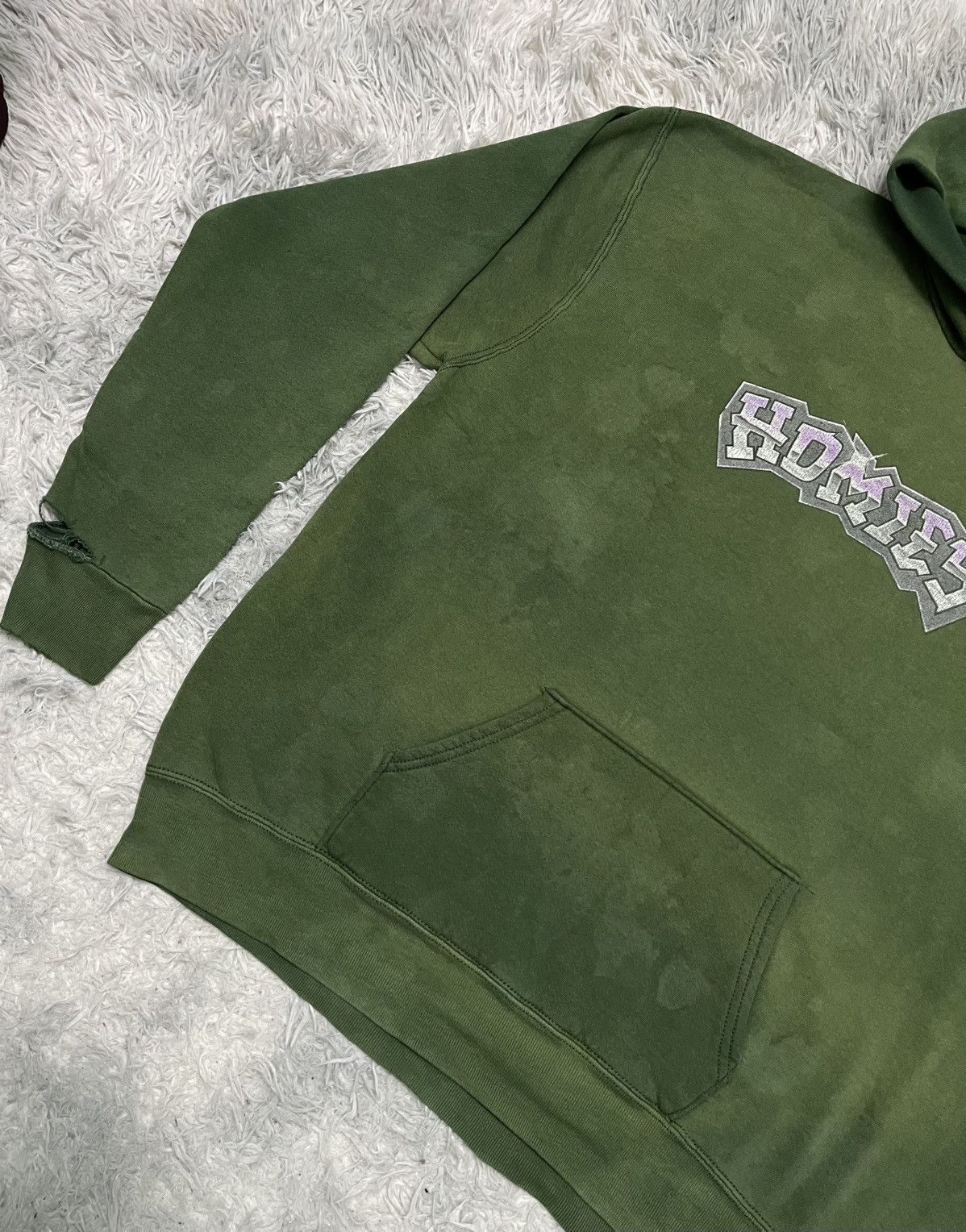 Fruit Of The Loom × Rap Tees RARE 90s HOMIES HIP HOP DANCE HOODIE XXL DISTRESSED Size US XXL / EU 58 / 5 - 5 Thumbnail