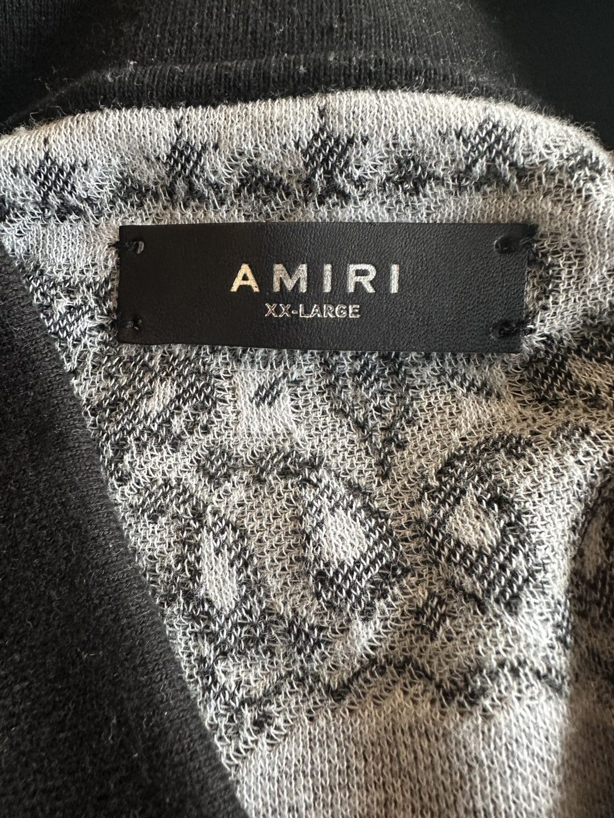 Amiri Amiri Bandana Button Up Shirt Black White Size US XXL / EU 58 / 5 - 2 Thumbnail