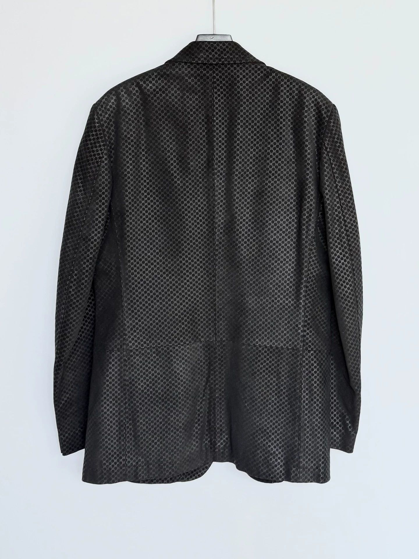 Gucci Gucci Full GG Suede Leather Blazer Jacket (Size 54) Size 54R - 5 Thumbnail