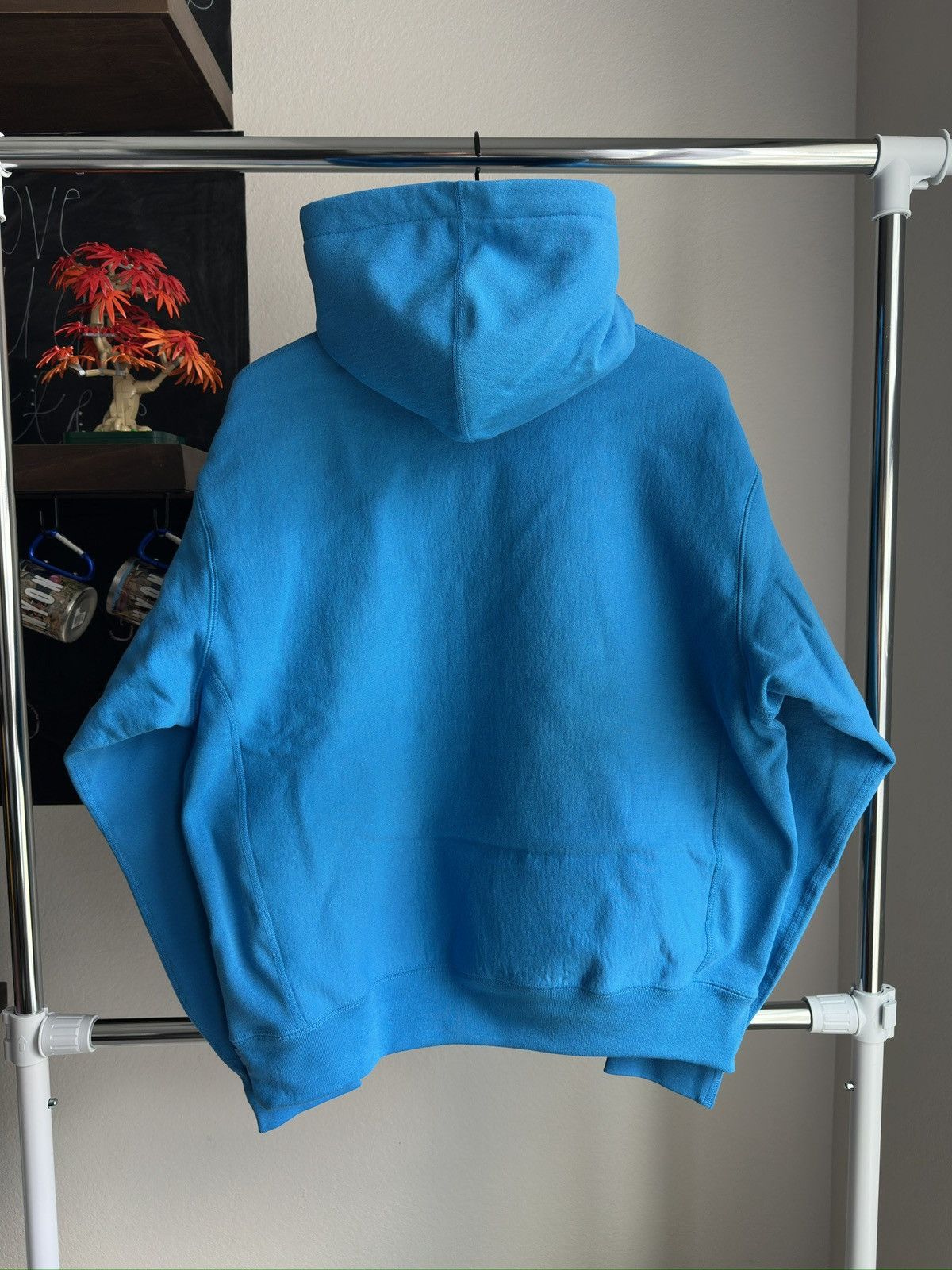 Supreme FW25 Cyan Box Logo Hoodie Size US M / EU 48-50 / 2 - 2 Thumbnail