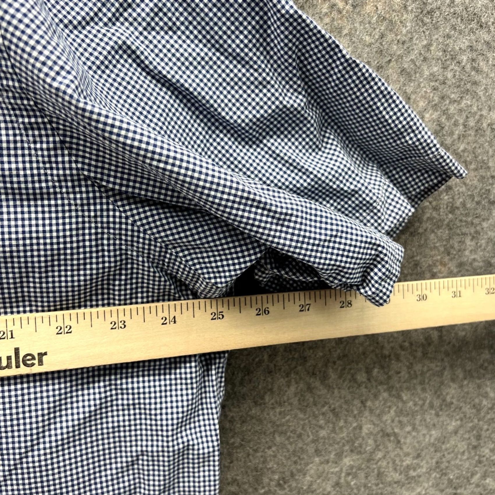 Ralph Lauren Ralph Lauren Shirt Men XL Blue Casual Button-Down Gingham Pony Short Sleeve Vtg Size US XL / EU 56 / 4 - 3 Thumbnail