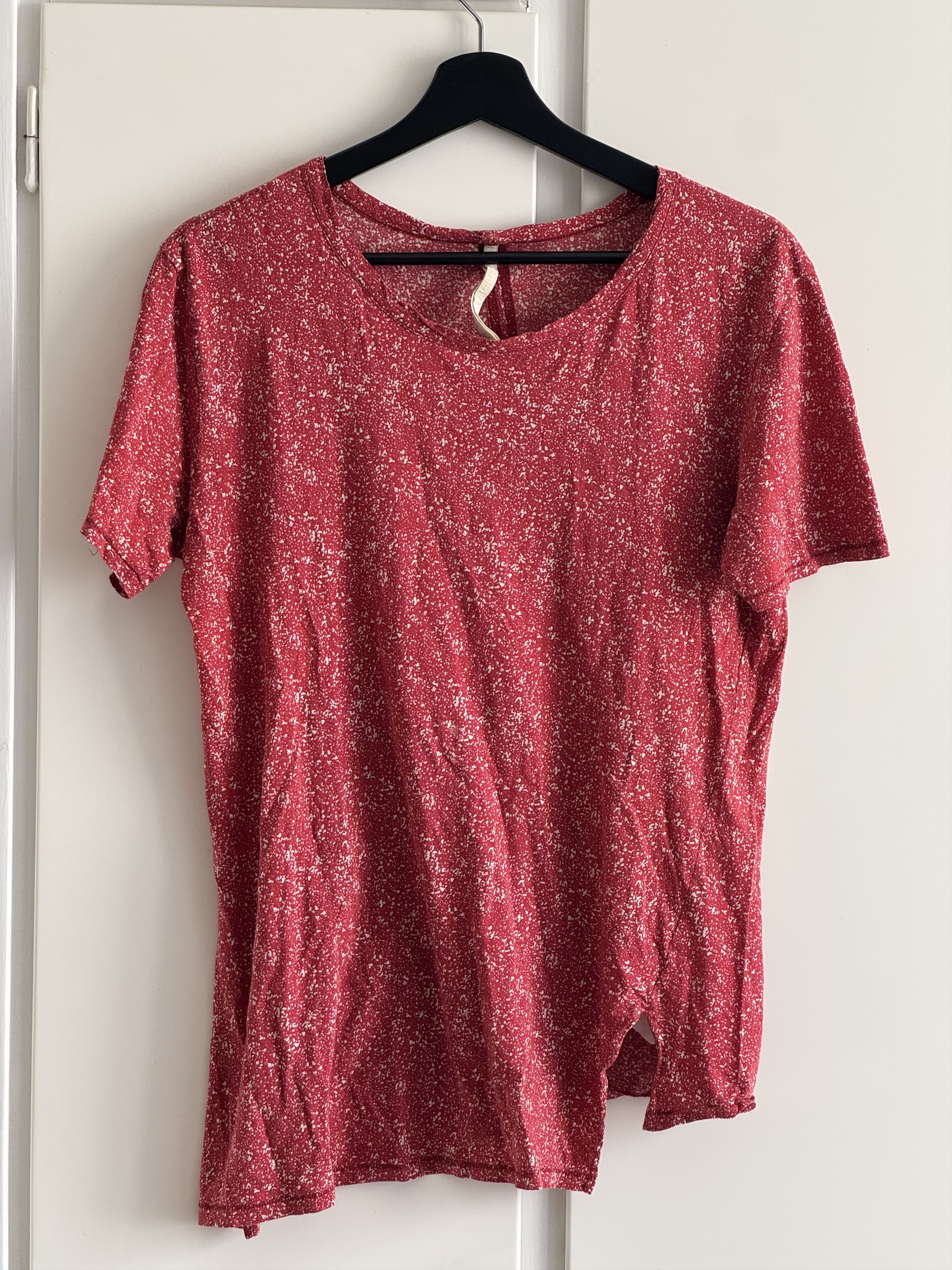 Silent By Damir Doma Red Speckled T-Shirt Size US S / EU 44-46 / 1 - 1 Thumbnail