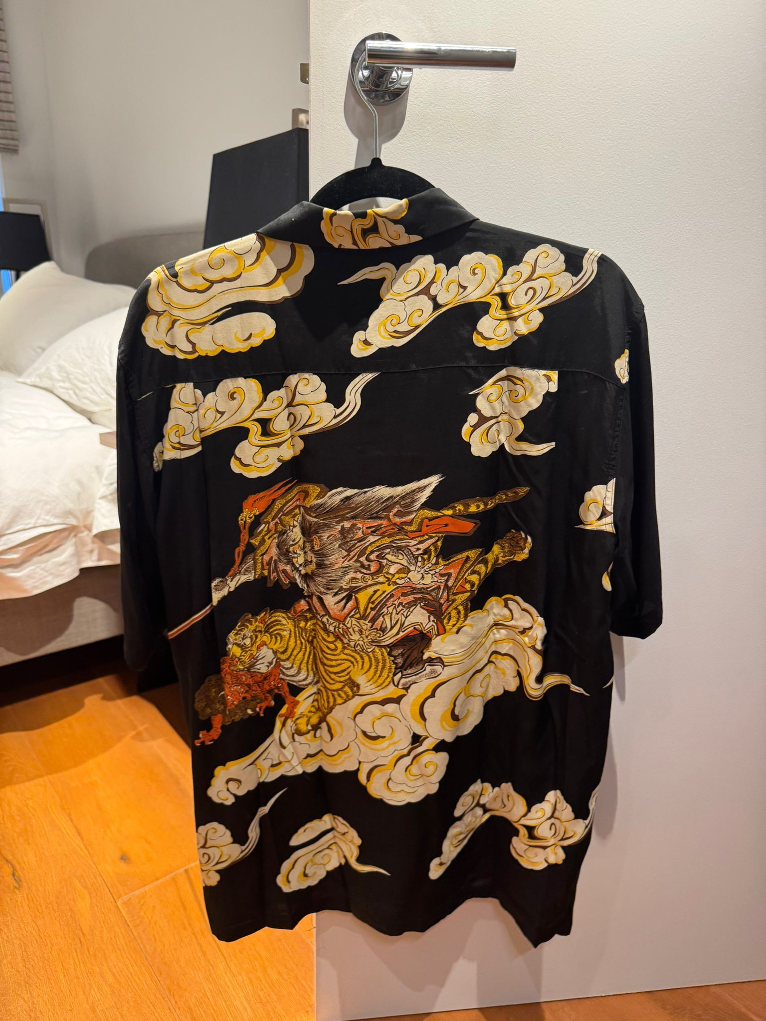 Vintage Vintage Camp Shirt Japanese Motif Size US M / EU 48-50 / 2 - 2 Thumbnail