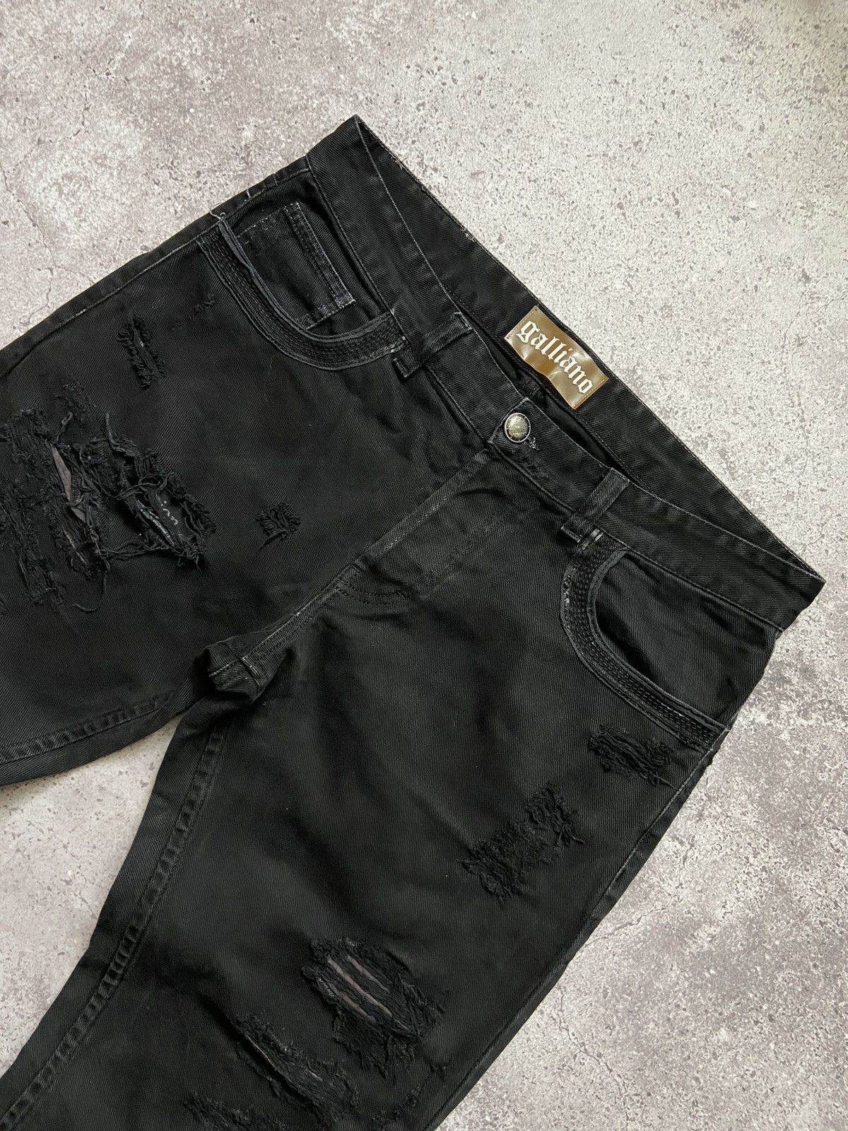 John Galliano John Galliano Italy Jeans Size US 35 - 3 Thumbnail