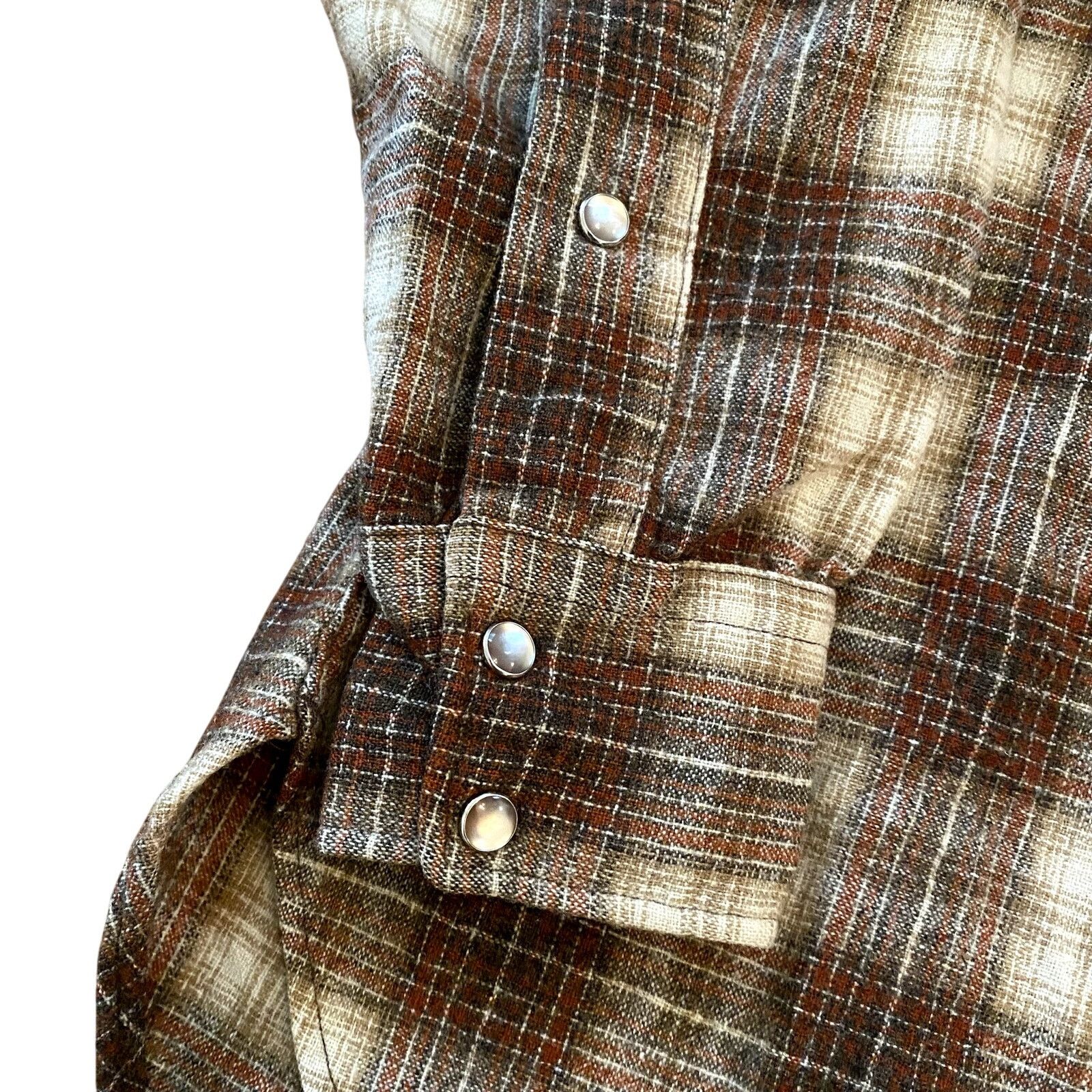 Pendleton × Vintage Vintage Pendleton Plaid High Grade Western Pearl Snap Shirt Size US L / EU 52-54 / 3 - 7 Thumbnail