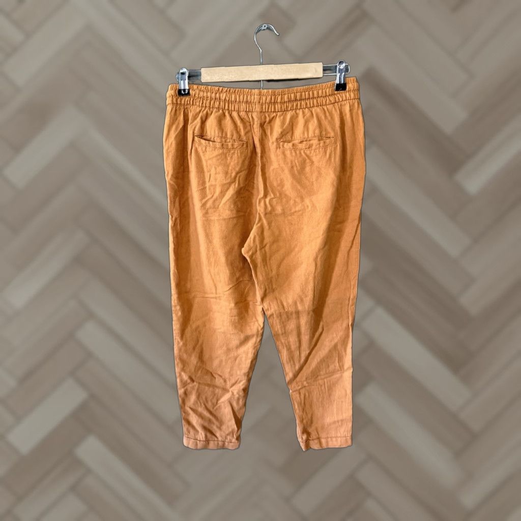 Old Navy Old Navy Orange Jogger Sweatpants Linen Size Small Petite Womens S Pants Size 28" / US 6 / IT 42 - 1 Thumbnail