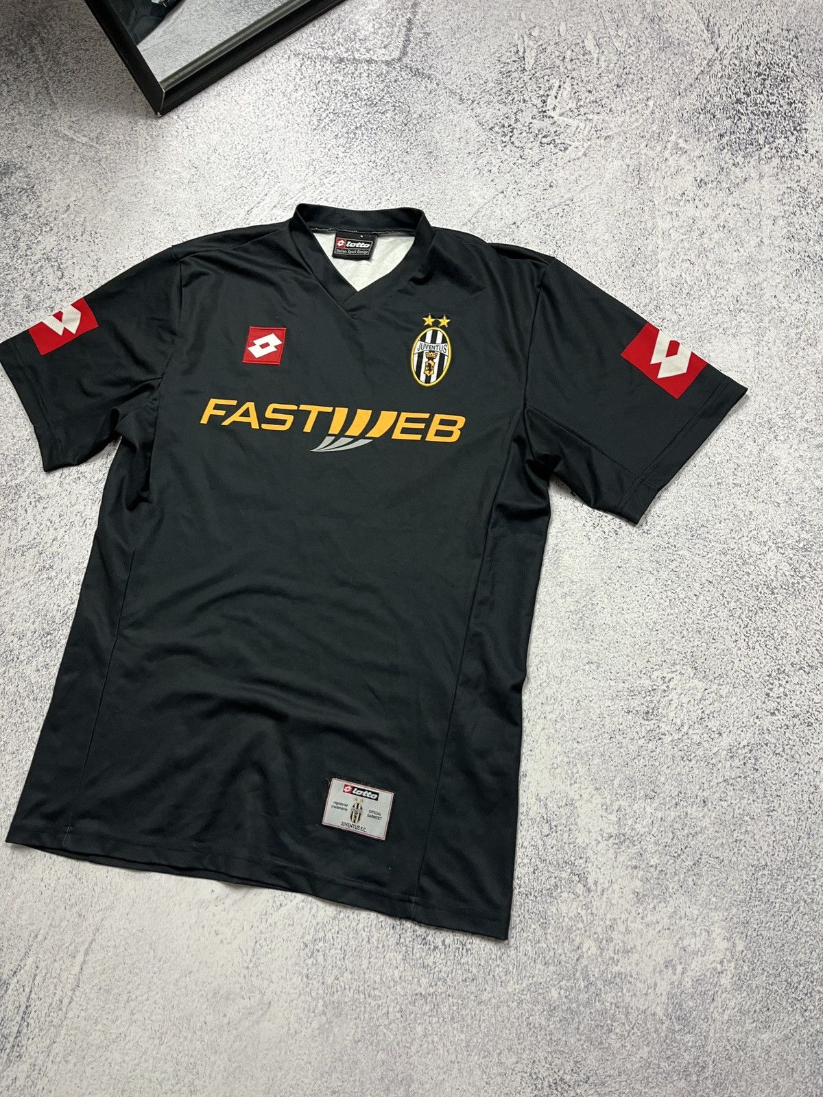 Lotto Sport Vintage Juventus 2001/02 Away Soccer Jersey Nedved #11 Rare Size US S / EU 44-46 / 1 - 3 Thumbnail