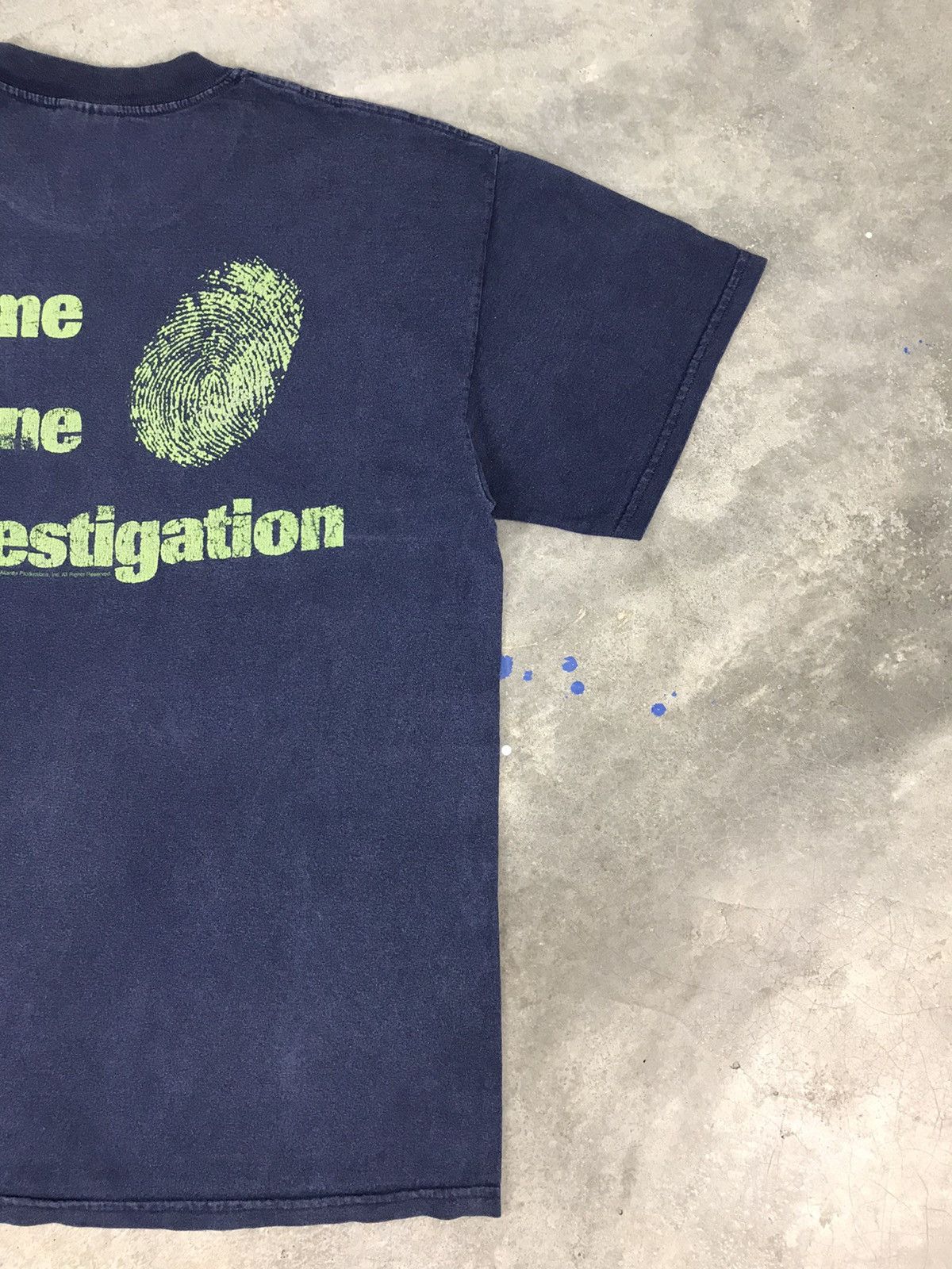 Vintage Vintage Distressed Crime Scene Investigation CSI Tees Size US L / EU 52-54 / 3 - 6 Thumbnail