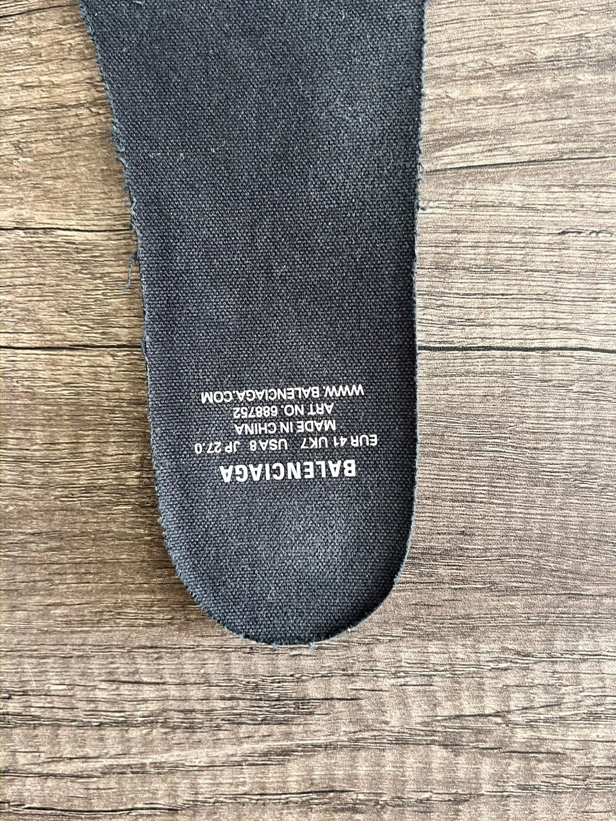 Balenciaga Vulc Destroyed Fab/ Rub Balencis Size US 8 / EU 41 - 14 Thumbnail