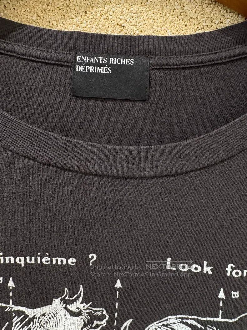 Enfants Riches Deprimes Enfants Riches Deprimes Black Bull Washed T-Shirt Size US L / EU 52-54 / 3 - 3 Thumbnail