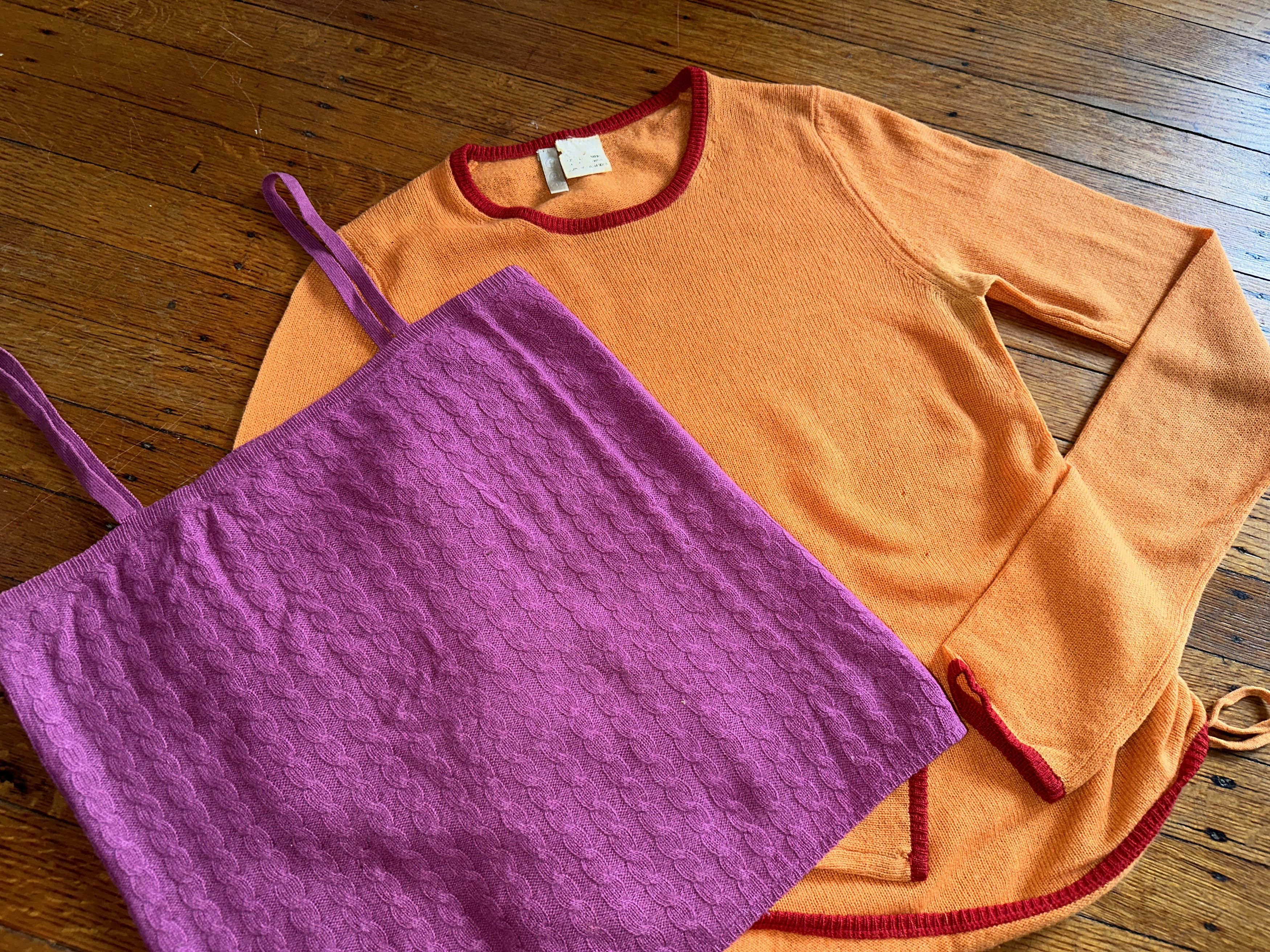 Other Two Vintage cashmere tops by 1990s fashion boutique FGL Size S / US 4 / IT 40 - 2 Thumbnail