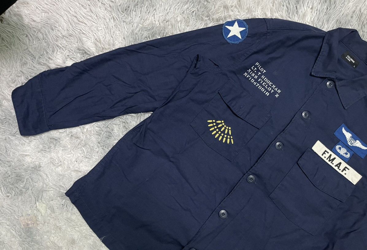 Edwin VINTAGE FIELDMAN BY EDWIN US AIRBONE MILITARY SHIRT Size US L / EU 52-54 / 3 - 4 Thumbnail