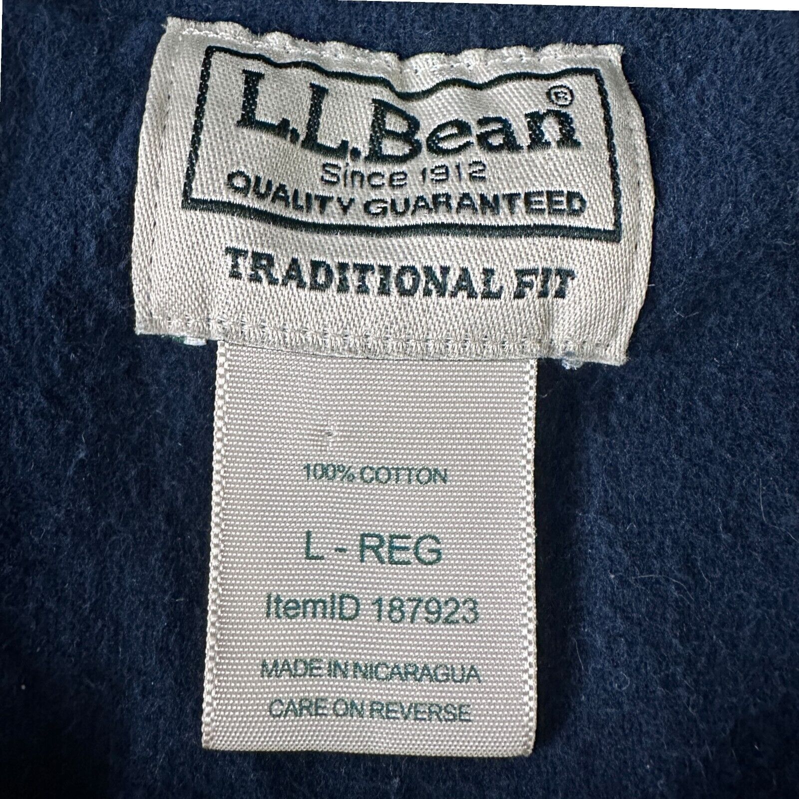 L.L. Bean LL Bean Chamois Cloth Flannel Shirt Men’s L Blue Button Up Size US L / EU 52-54 / 3 - 5 Thumbnail