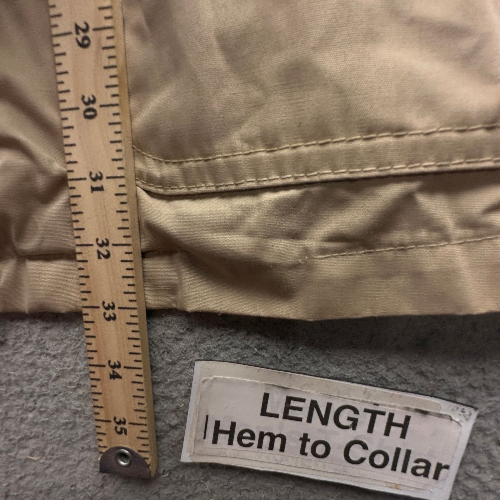 Other Vintage 60s 70s Shanhouse Faux Fur Lined Coat Men 42 Large Size US L / EU 52-54 / 3 - 4 Thumbnail