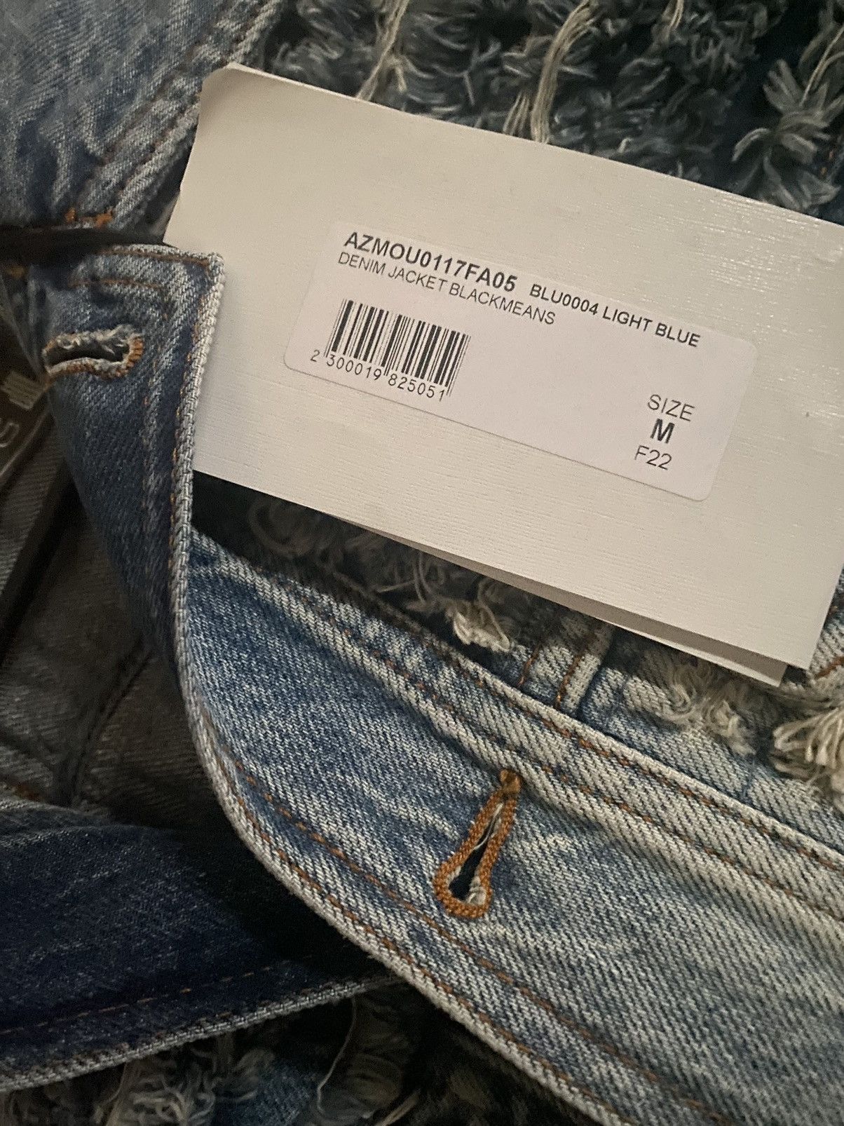 1017 ALYX 9SM Alyx Blackmeans Distressed Denim Jacket Size US M / EU 48-50 / 2 - 2 Thumbnail