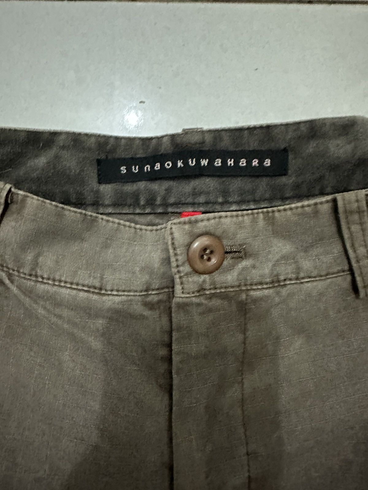 Vintage VTG Issey Miyake Sunao Kuwahara Cargo Pants Size US 30 / EU 46 - 7 Thumbnail