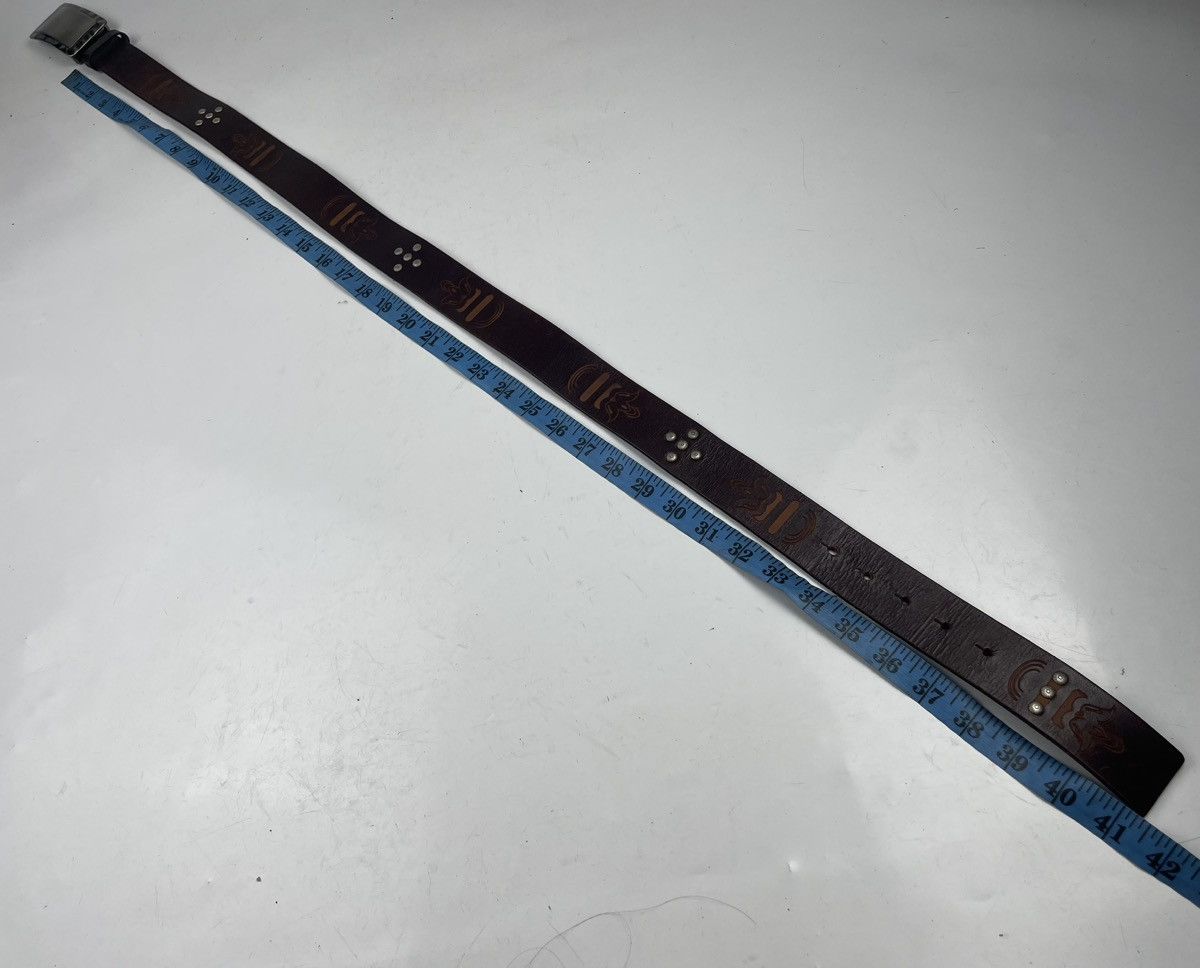 Seditionaries studded leather belt Size 36 - 3 Thumbnail