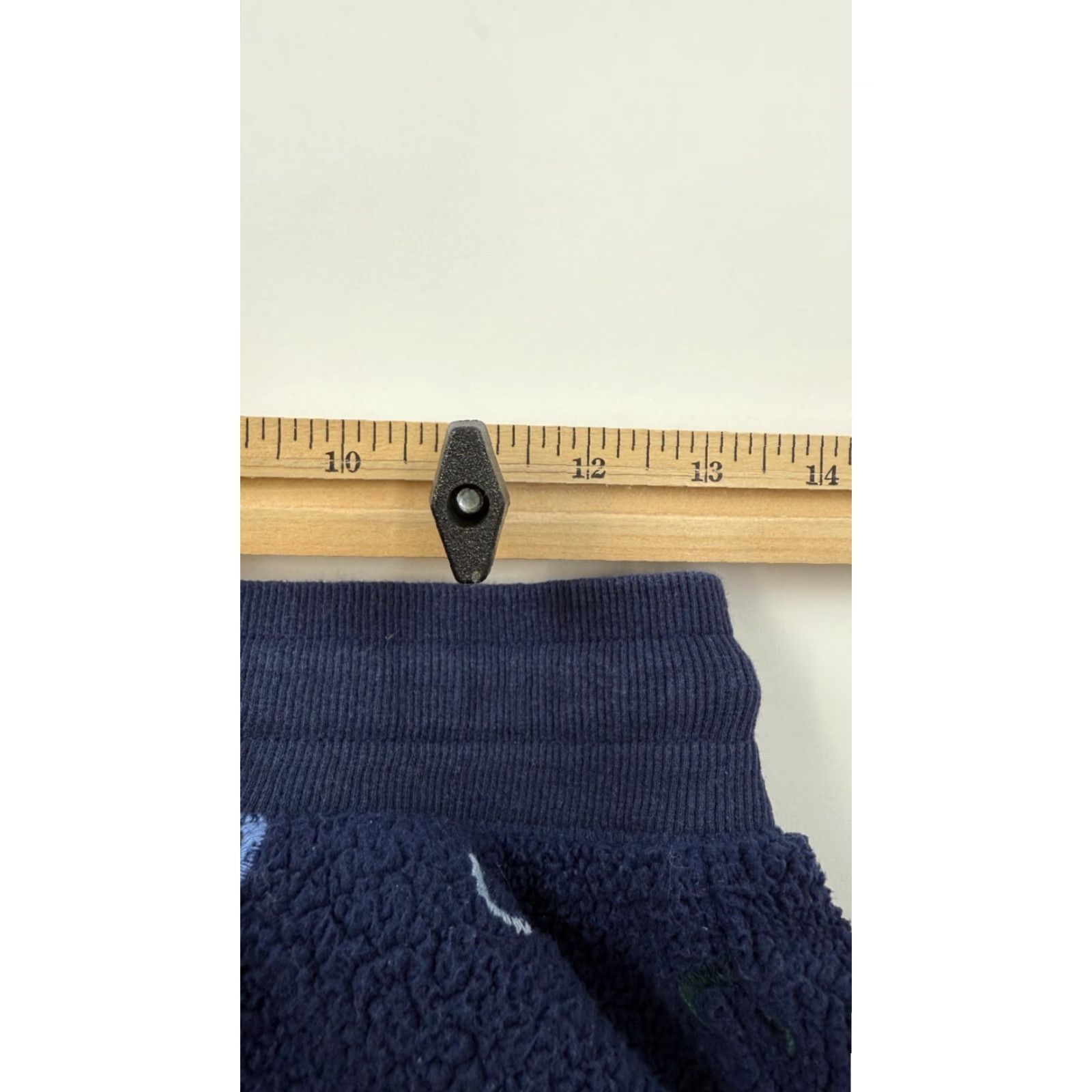 Vintage DAILY PRACTICE Sweatpants Womens Small Blue Fleece Lounge Activewear Tapered Pockets Embroidered Moon Size 28" / US 6 / IT 42 - 8 Thumbnail