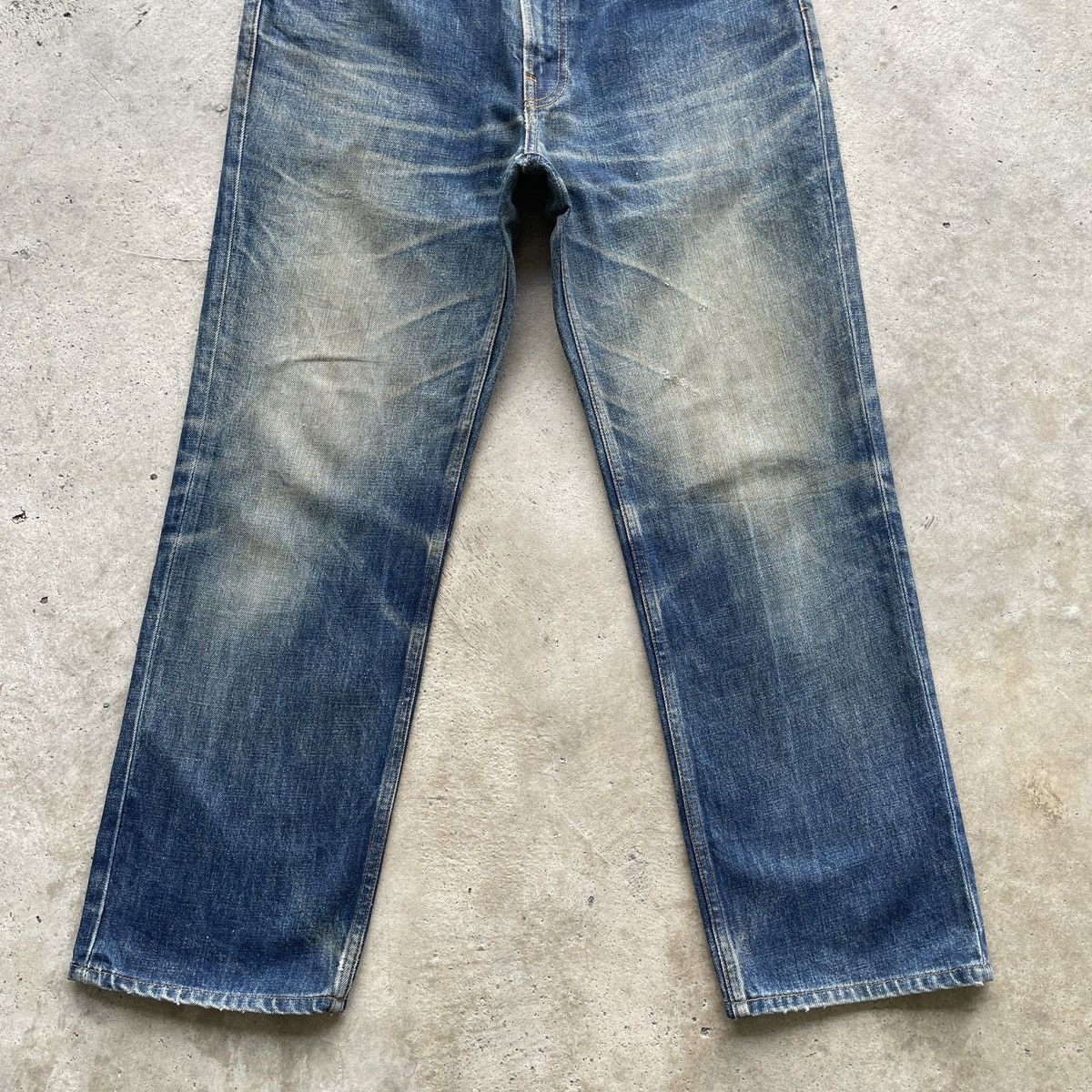 Vintage Vintage Levi’s 502 Rusty Jeans Denim Pants Faded W34 Size US 34 / EU 50 - 4 Thumbnail