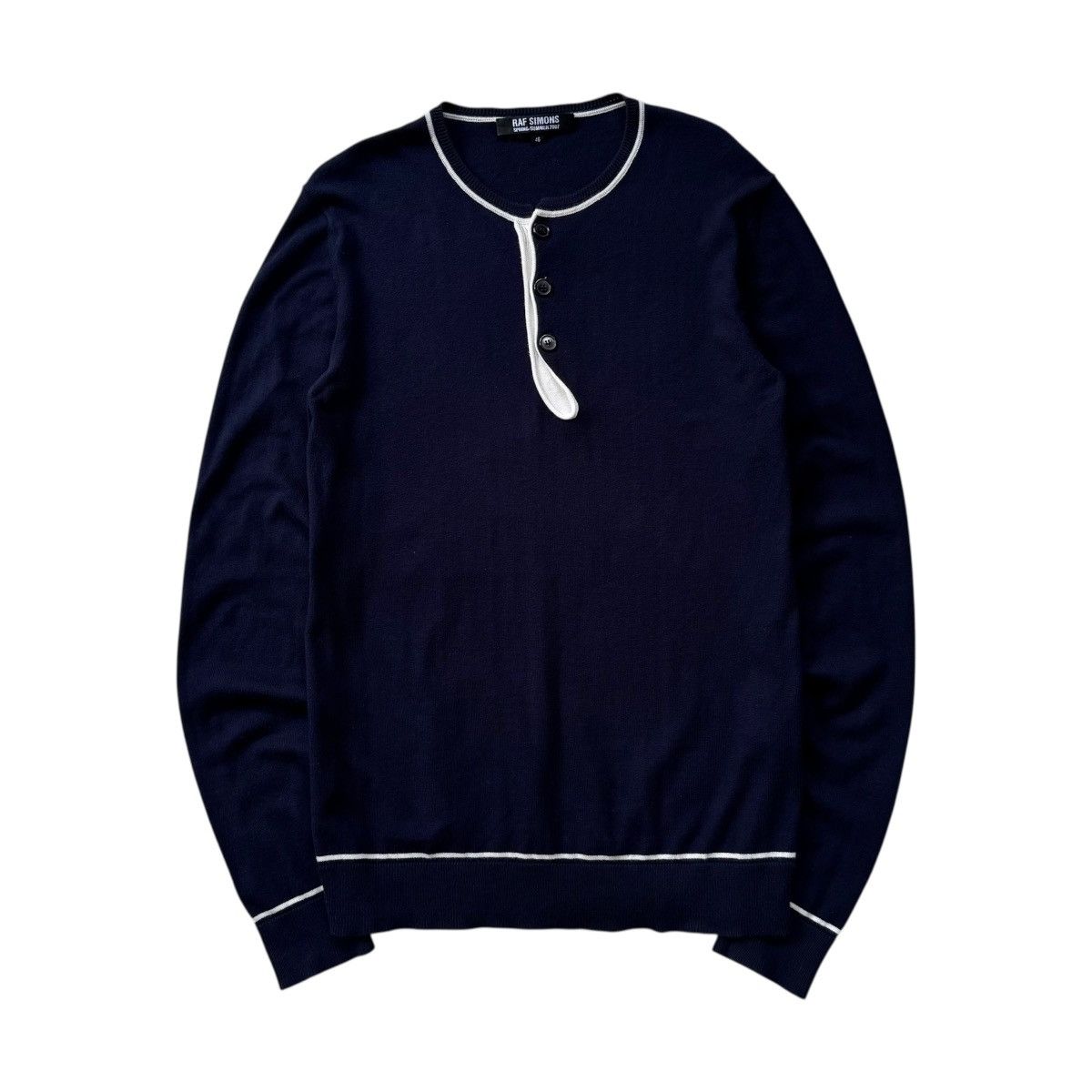 Raf simons sweater shirt button up